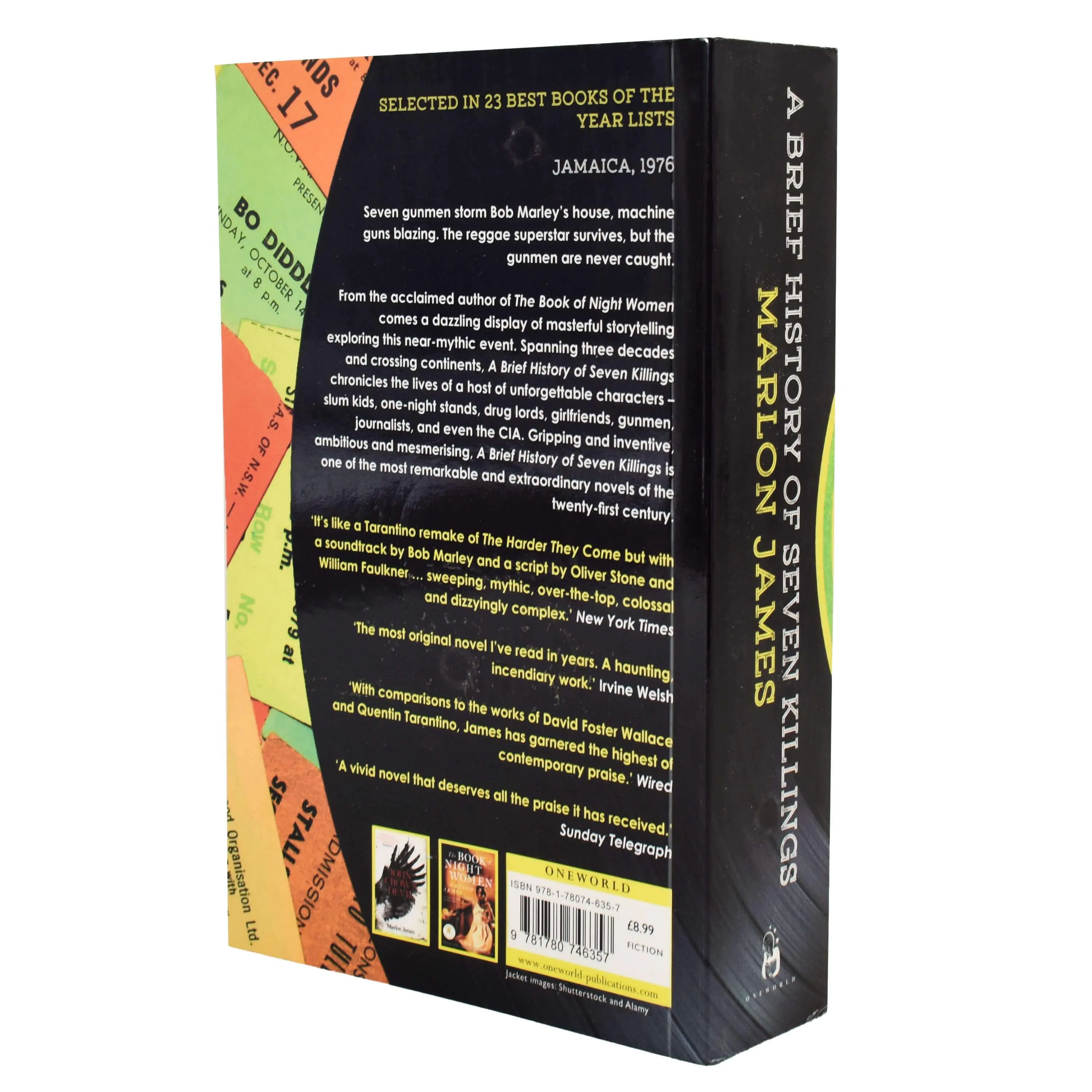 A Brief History of Seven Killings By Marlon James - Fiction - Paperback