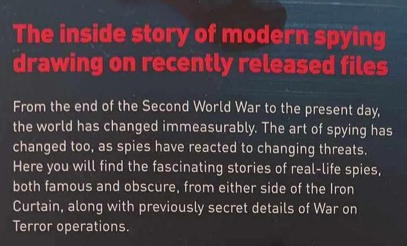 A BRIEF HISTORY OF THE SPY - Paul Simpson