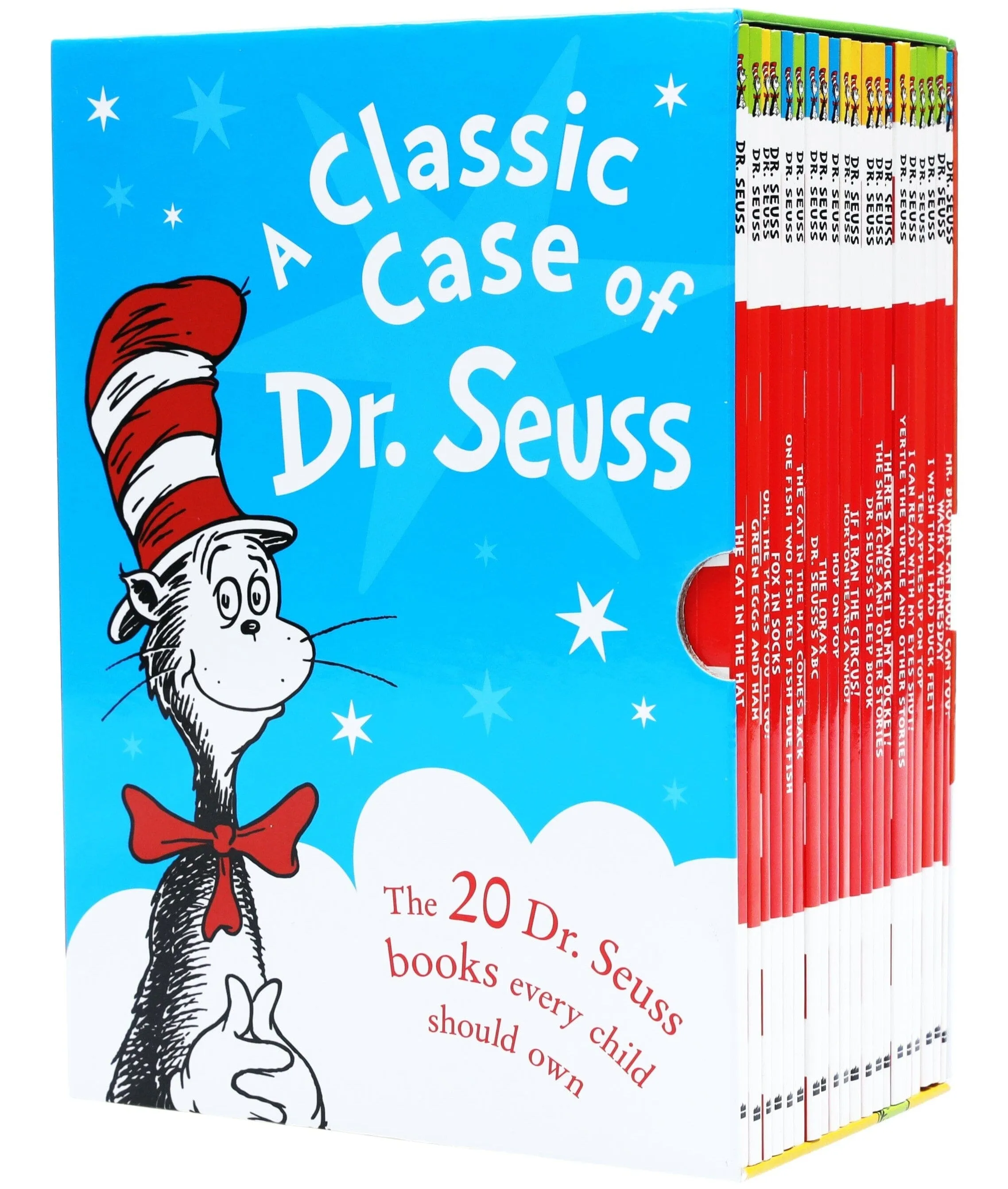 A Classic Case Of Dr. Seuss 20 Books Collection Set - Age 2  - Paperback