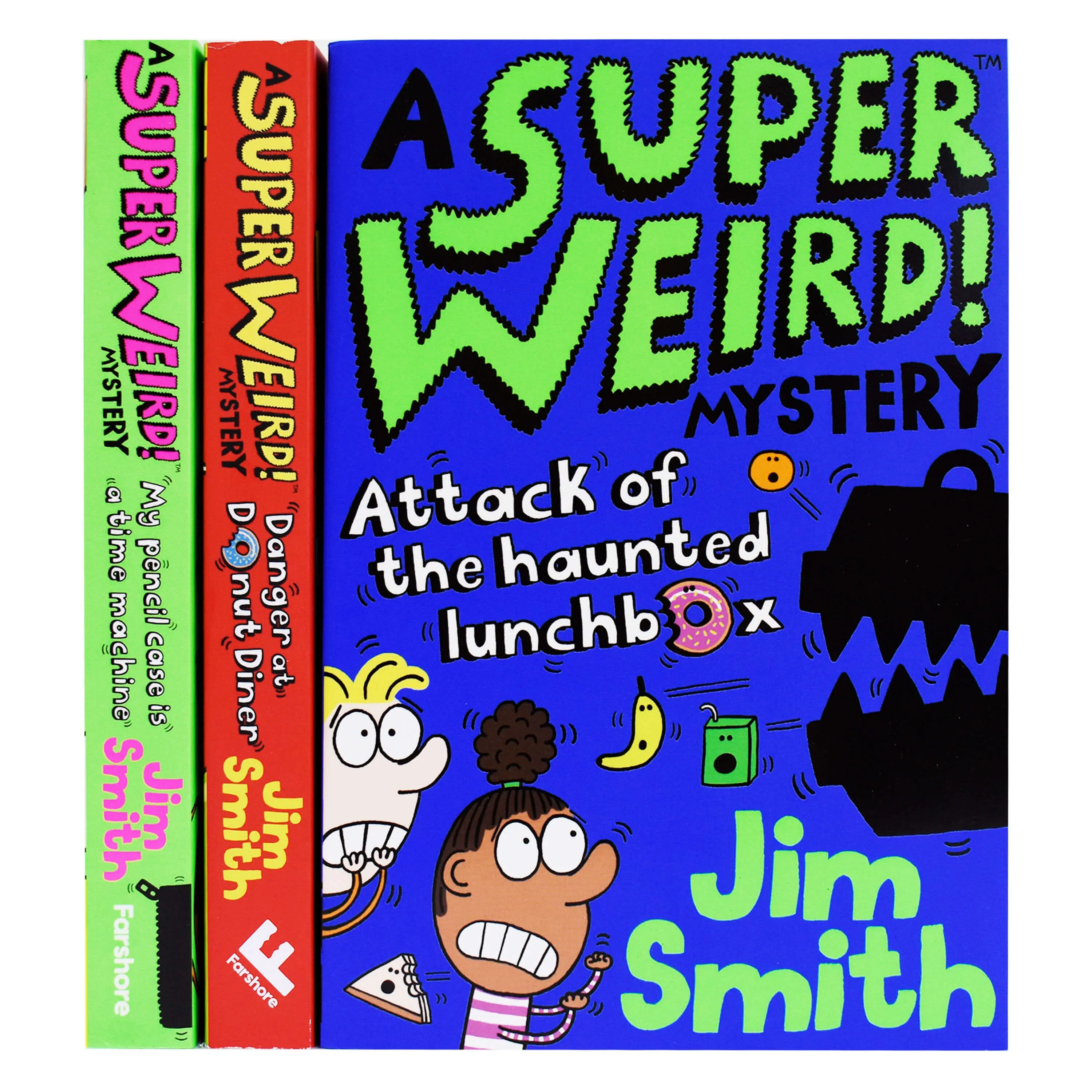 A Super Weird! Mystery Series by Jim Smith 3 Books Collection Set - Ages 7-11 - Paperback