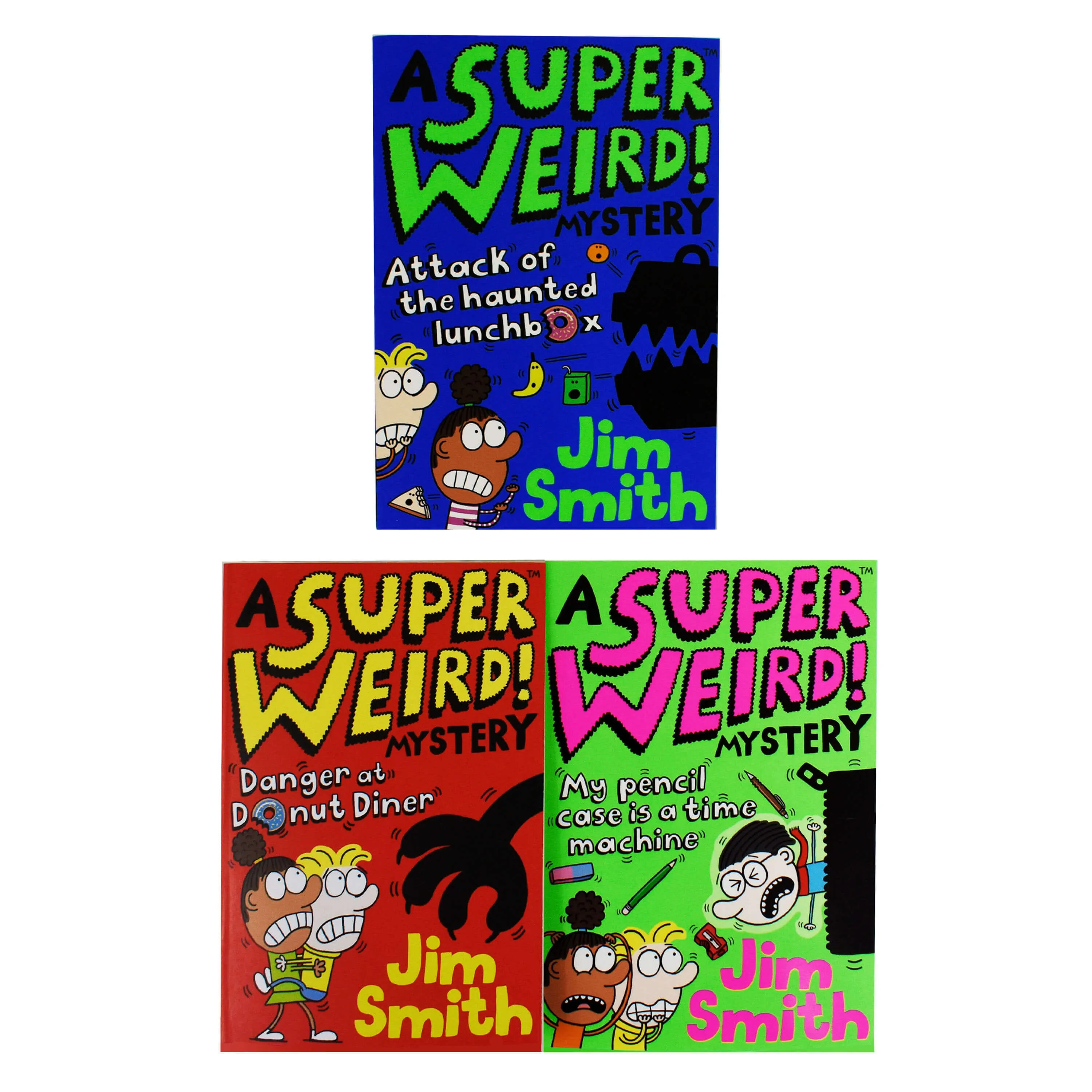 A Super Weird! Mystery Series by Jim Smith 3 Books Collection Set - Ages 7-11 - Paperback