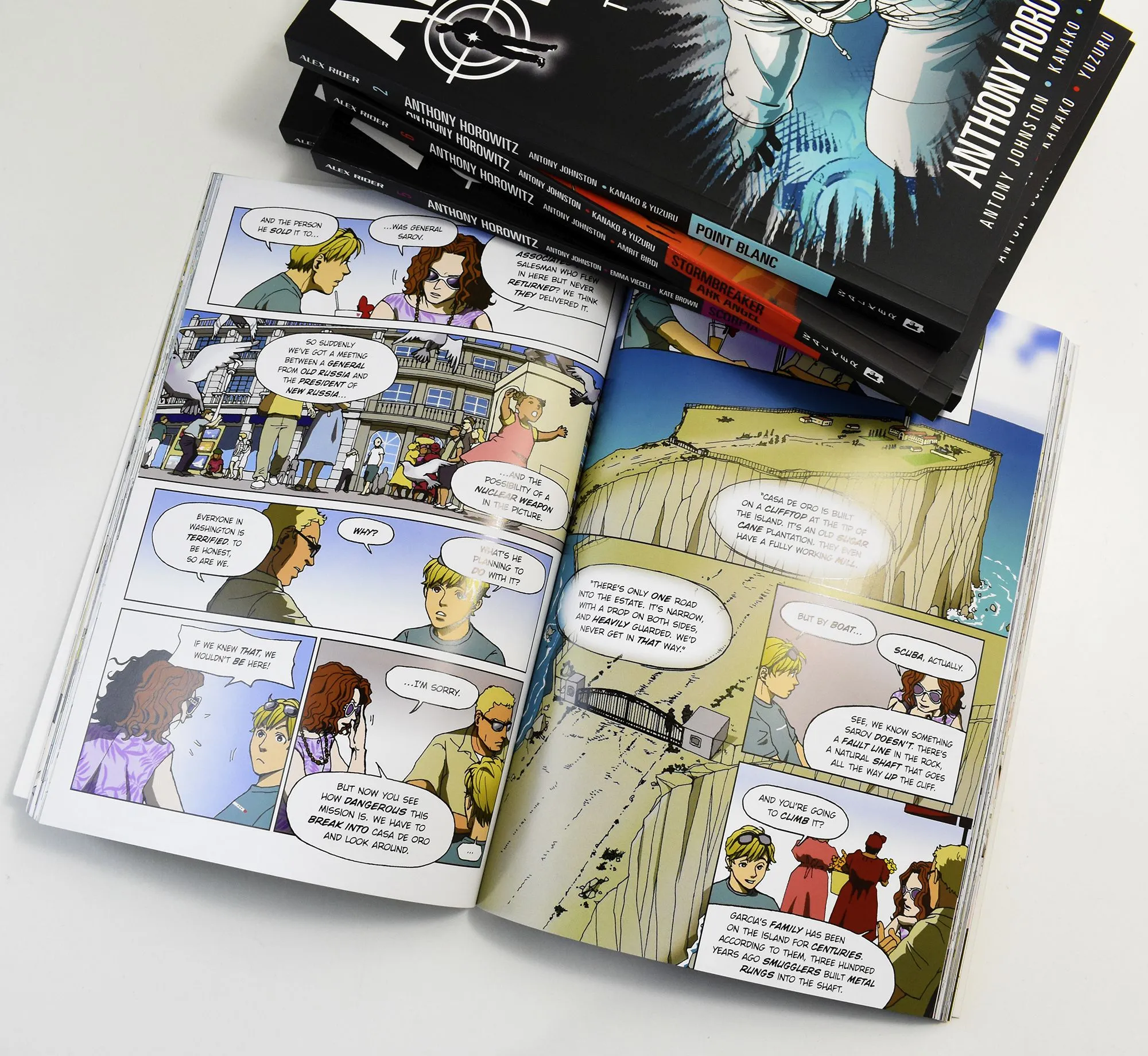 Alex Rider The Graphic Novel Collection 6 Books Box Set By Anthony Horowitz - Ages 9-14 - Paperback