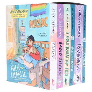 Alice Oseman 6 Books Collection Box Set (Solitaire, Radio Silence, I Was Born For This, Loveless, Nick and Charlie, This Winter) - Ages 13  - Paperback