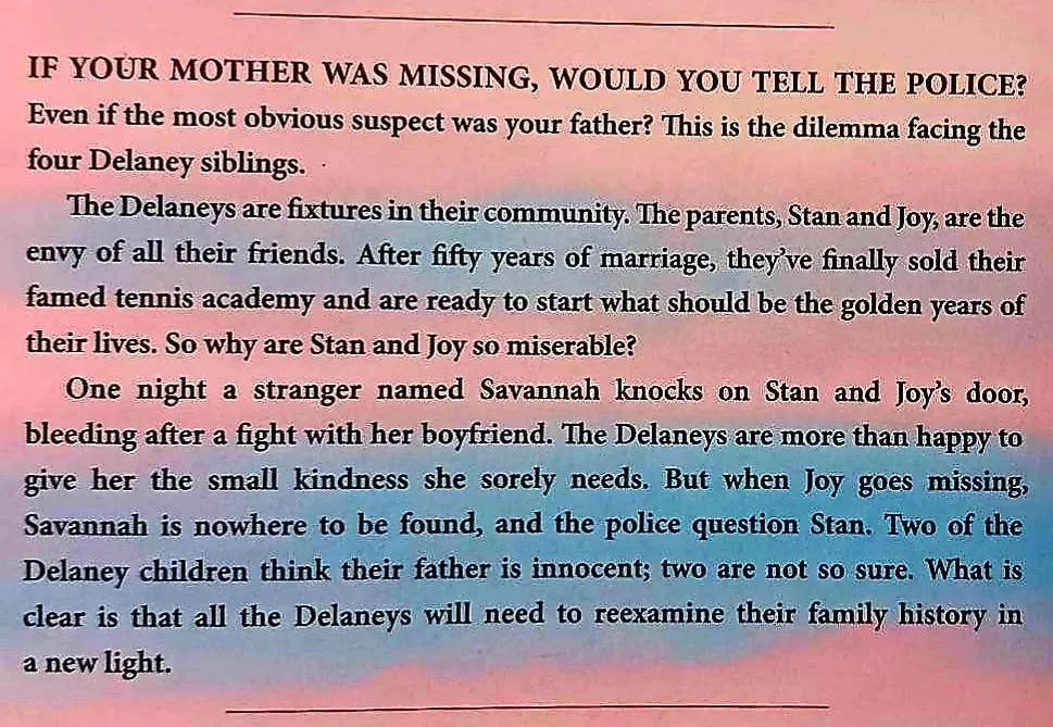 APPLES NEVER FALL - Liane Moriarty