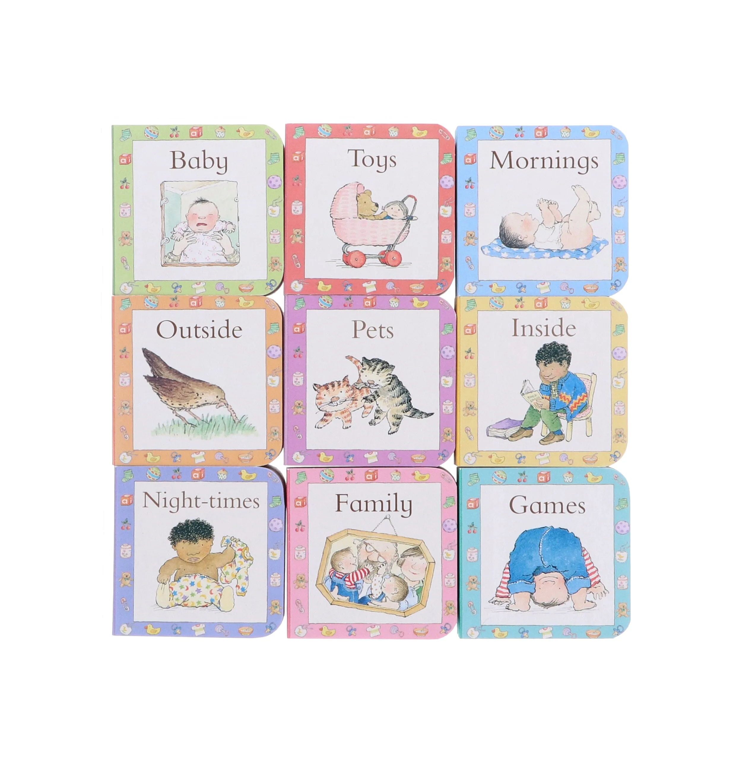 Baby's Big Box of Little Books By Allan Ahlberg & Janet Ahlberg 9 Books Collection Box Set - Ages 0-3 - Board Books