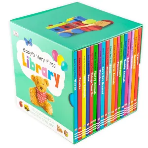 Baby's Very First Library By DK 18 Board Books Set- Ages 0-5 - Board Books