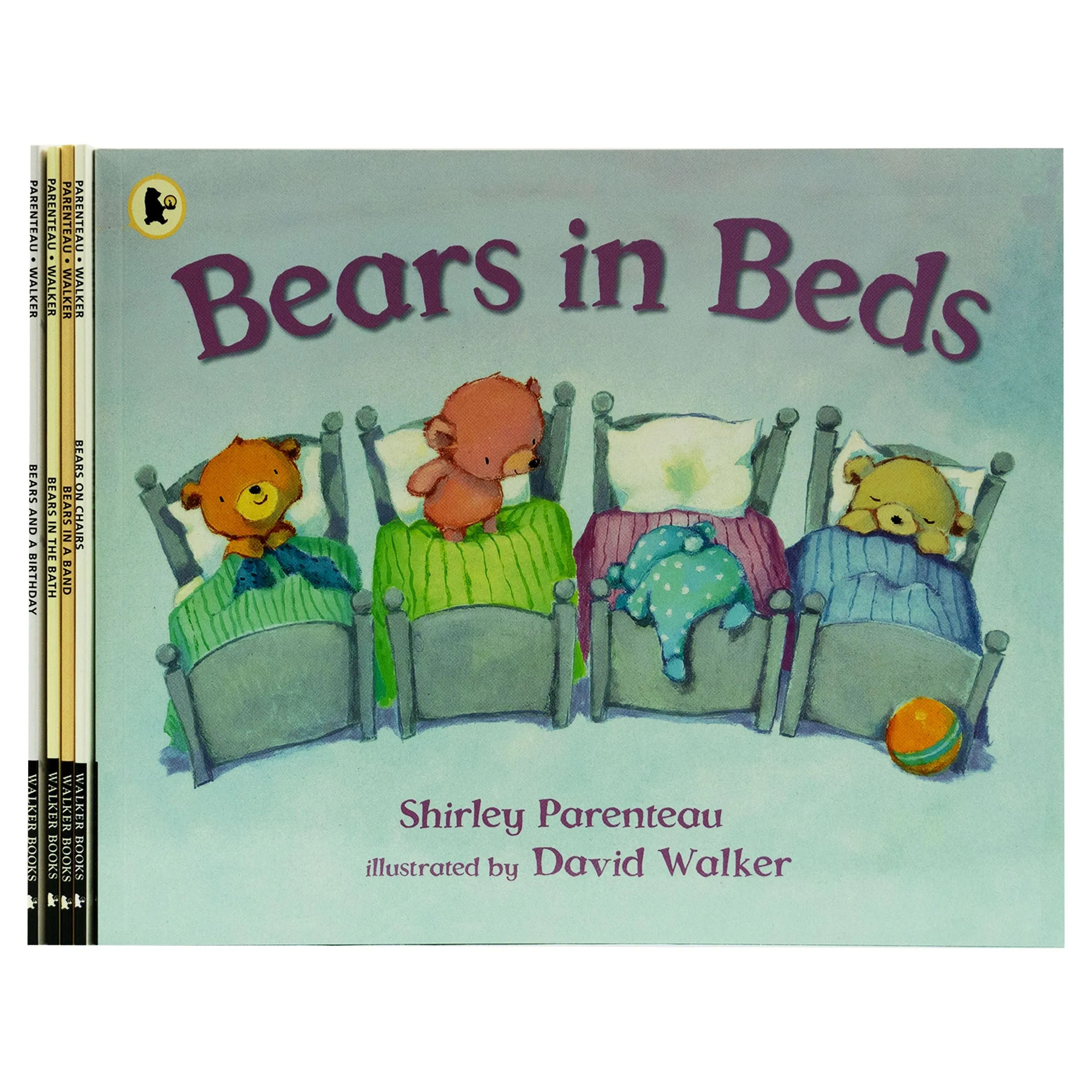 Bears by Shirley Parenteau Collection 5 Books Set - Ages 2  - Paperback