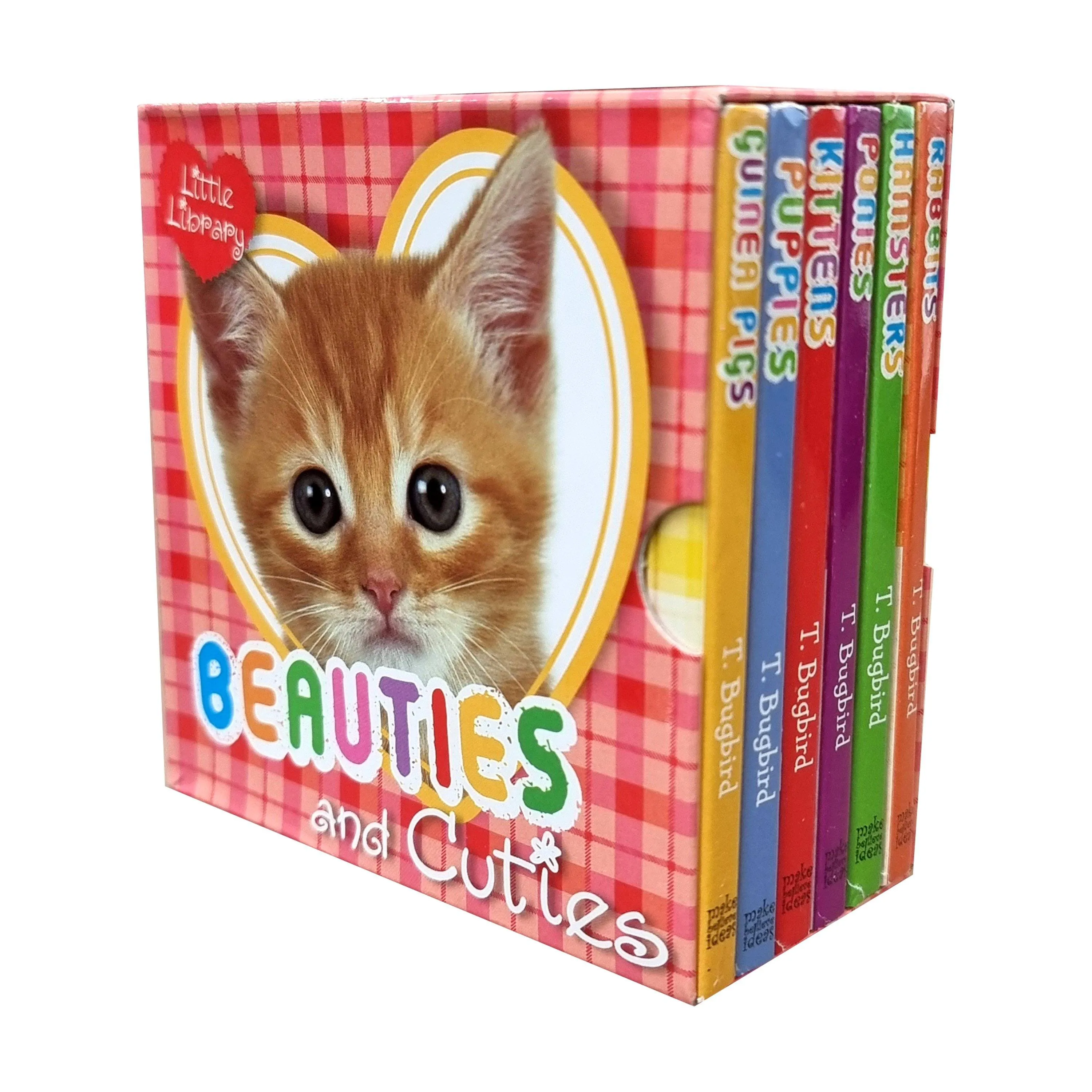 Beauties and Cuties Little Pocket Libraries 6 Books Collection Set - Ages 0-5 - Board Book