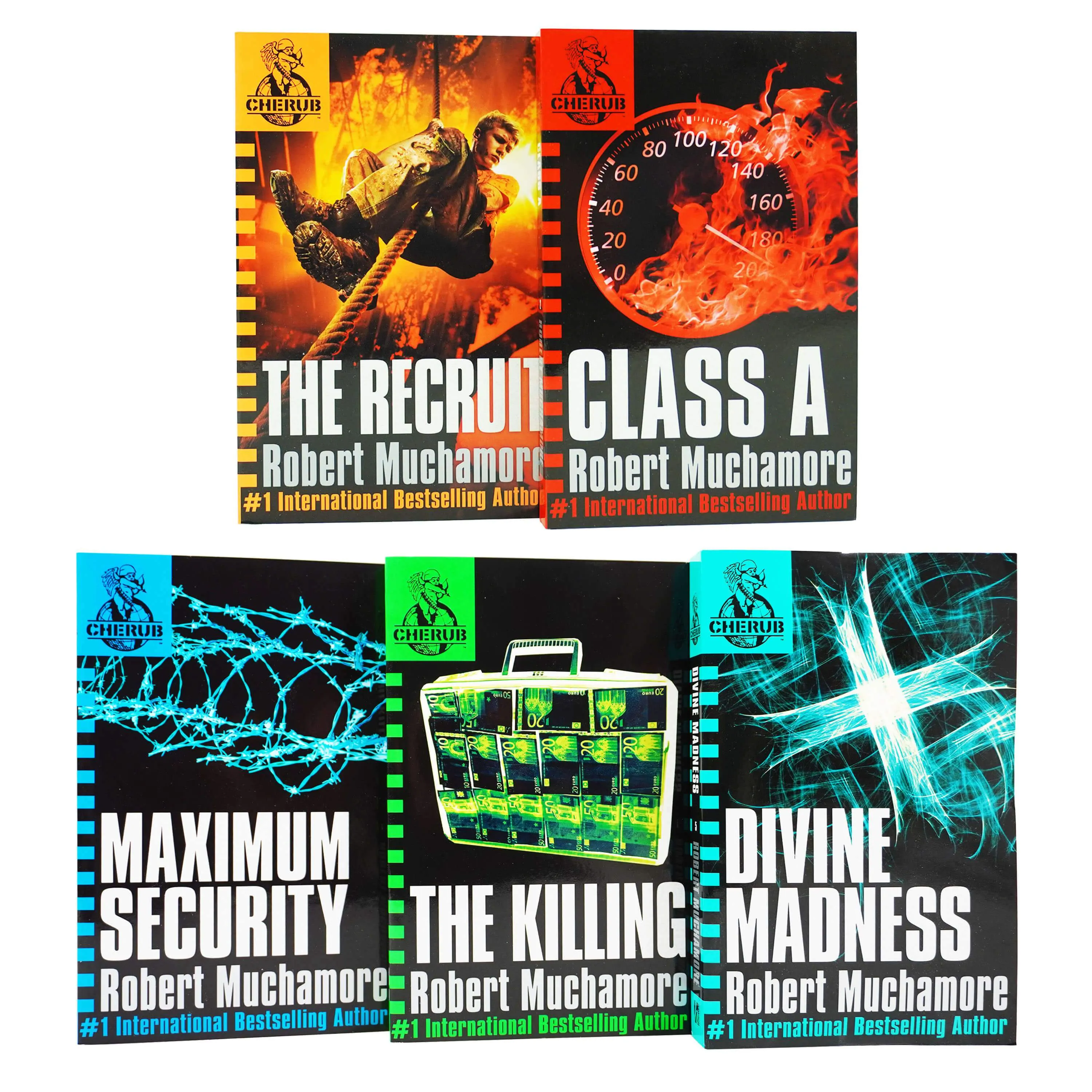 Cherub Series 1 Collection 5 Books Set (Books 1-5) By Robert Muchamore - Young Adult - Paperback