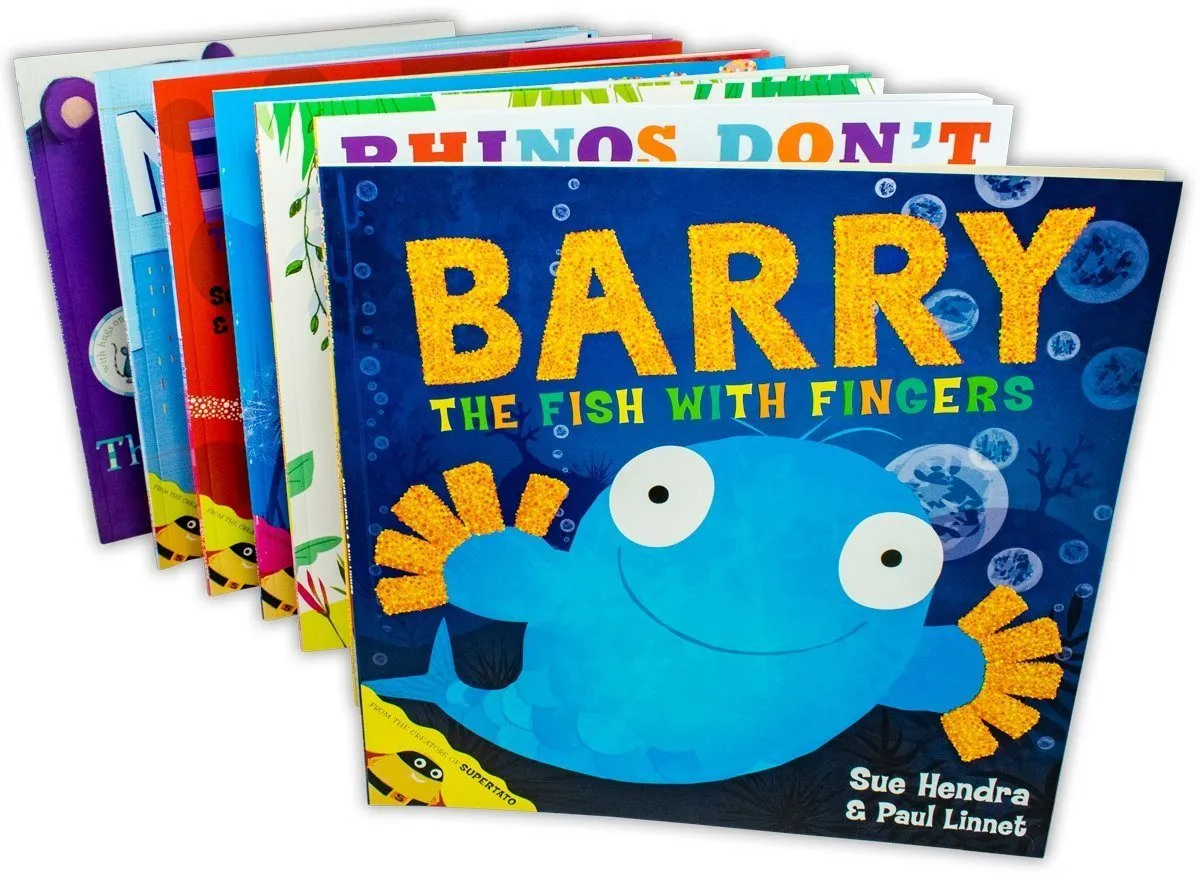 Children Picture 7 Books Collection - Ages 0-5 - Paperback