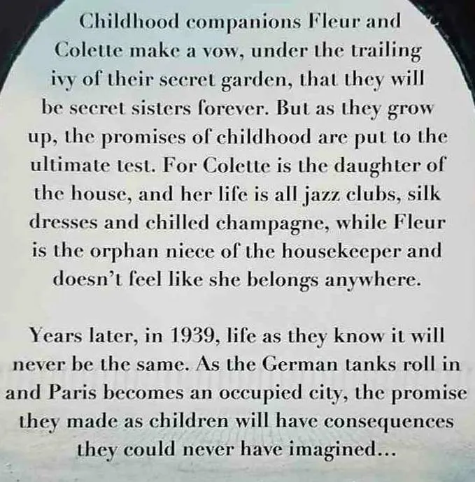 DAUGHTERS OF PARIS - Elisabeth Hobbes
