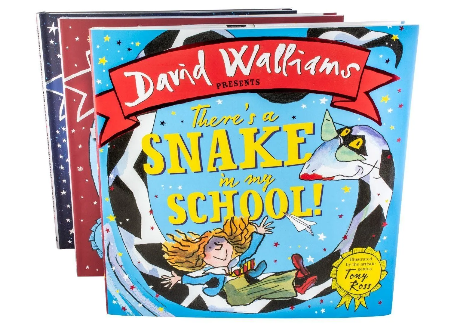 David Walliams Children Picture Book Collection 3 Books Illustrated - Ages 0-5 - Hardback -  Tony Ross Deluxe Hardback