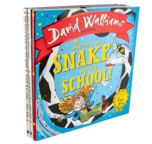 David Walliams Children Picture Book Collection 3 Books Illustrated - Ages 0-5 - Hardback -  Tony Ross Deluxe Hardback