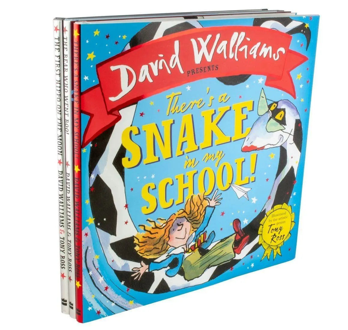 David Walliams Children Picture Book Collection 3 Books Illustrated - Ages 0-5 - Hardback -  Tony Ross Deluxe Hardback