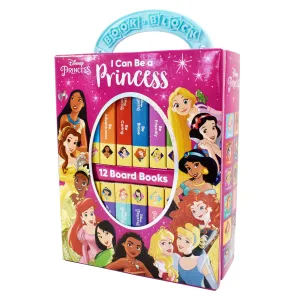 Disney Princess I Can Be Princess My First Library 12 Board Book Block - Ages 0-5
