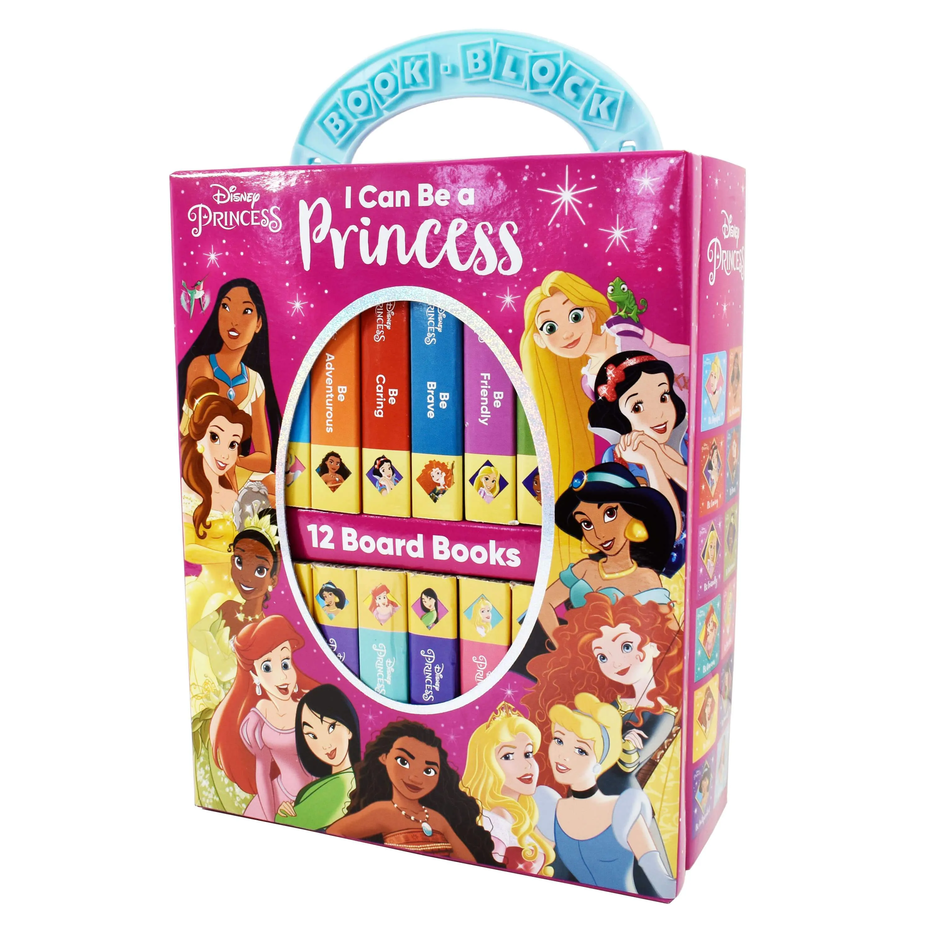Disney Princess I Can Be Princess My First Library 12 Board Book Block - Ages 0-5