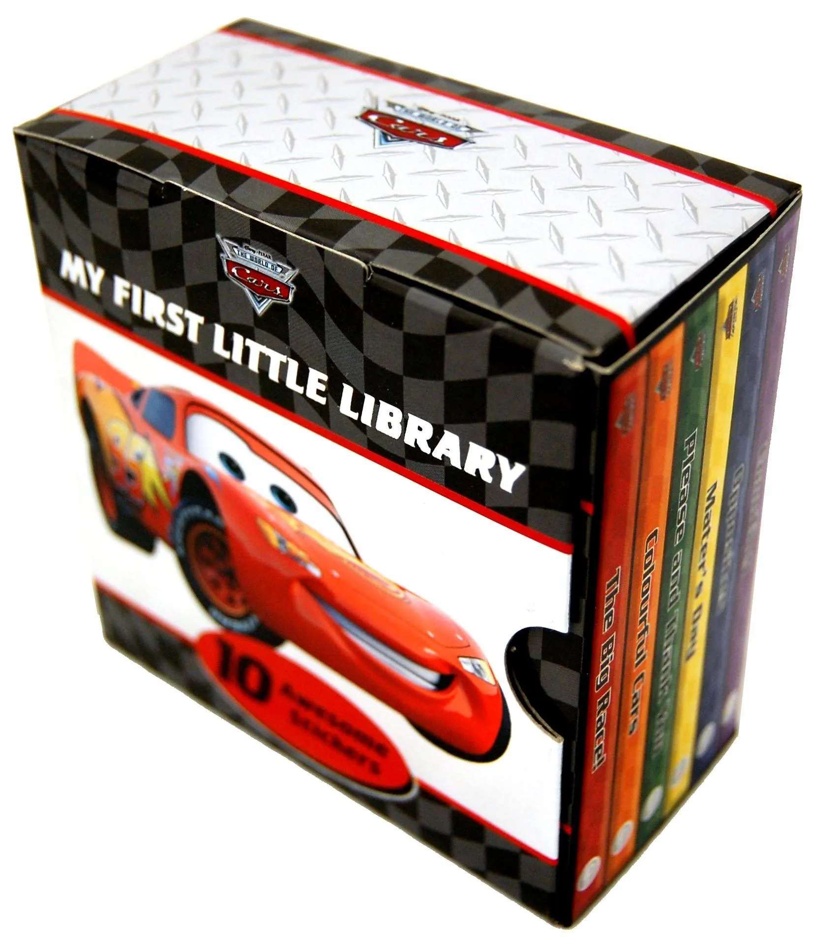 Disney World of Cars Little Library 6 Books Collection Set By Parragon - Ages 0-5 - Board books