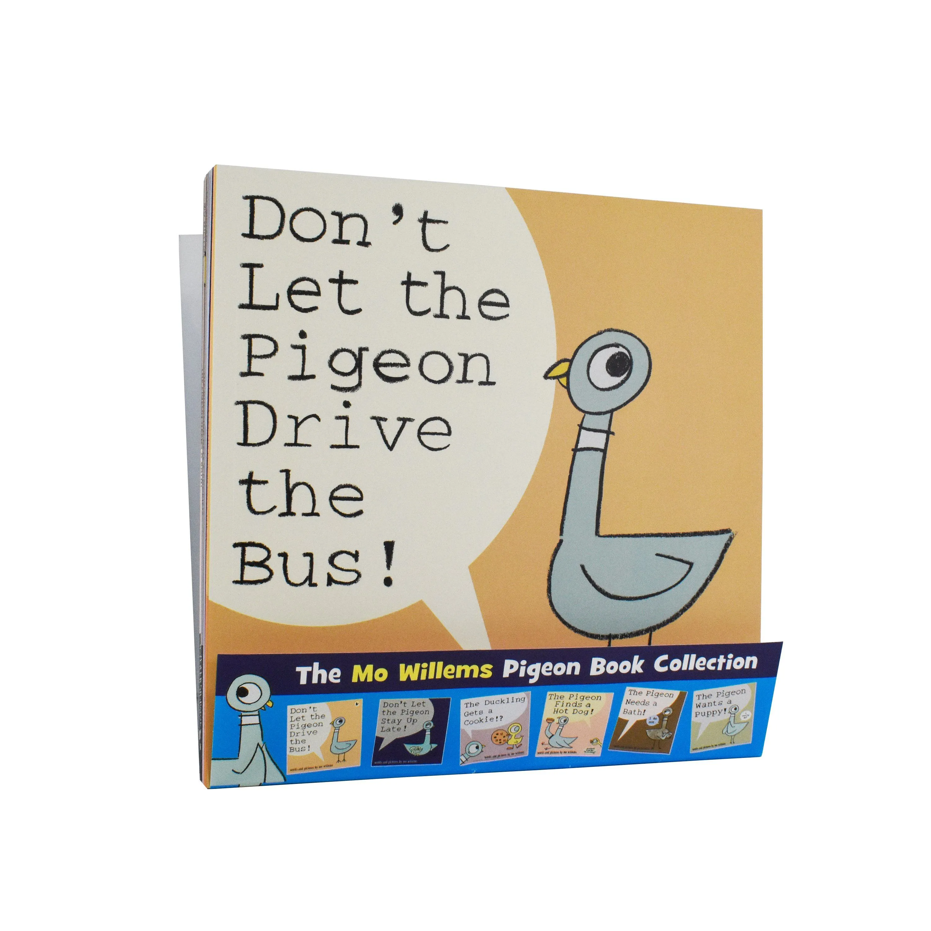 Don't Let the Pigeon Series 6 Books Collection Set By Mo Willems - Age 0-5 - Paperback