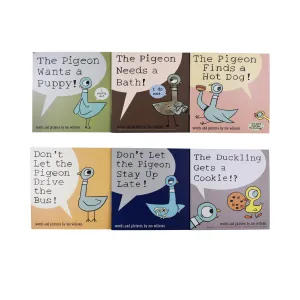Don't Let the Pigeon Series 6 Books Collection Set By Mo Willems - Age 0-5 - Paperback