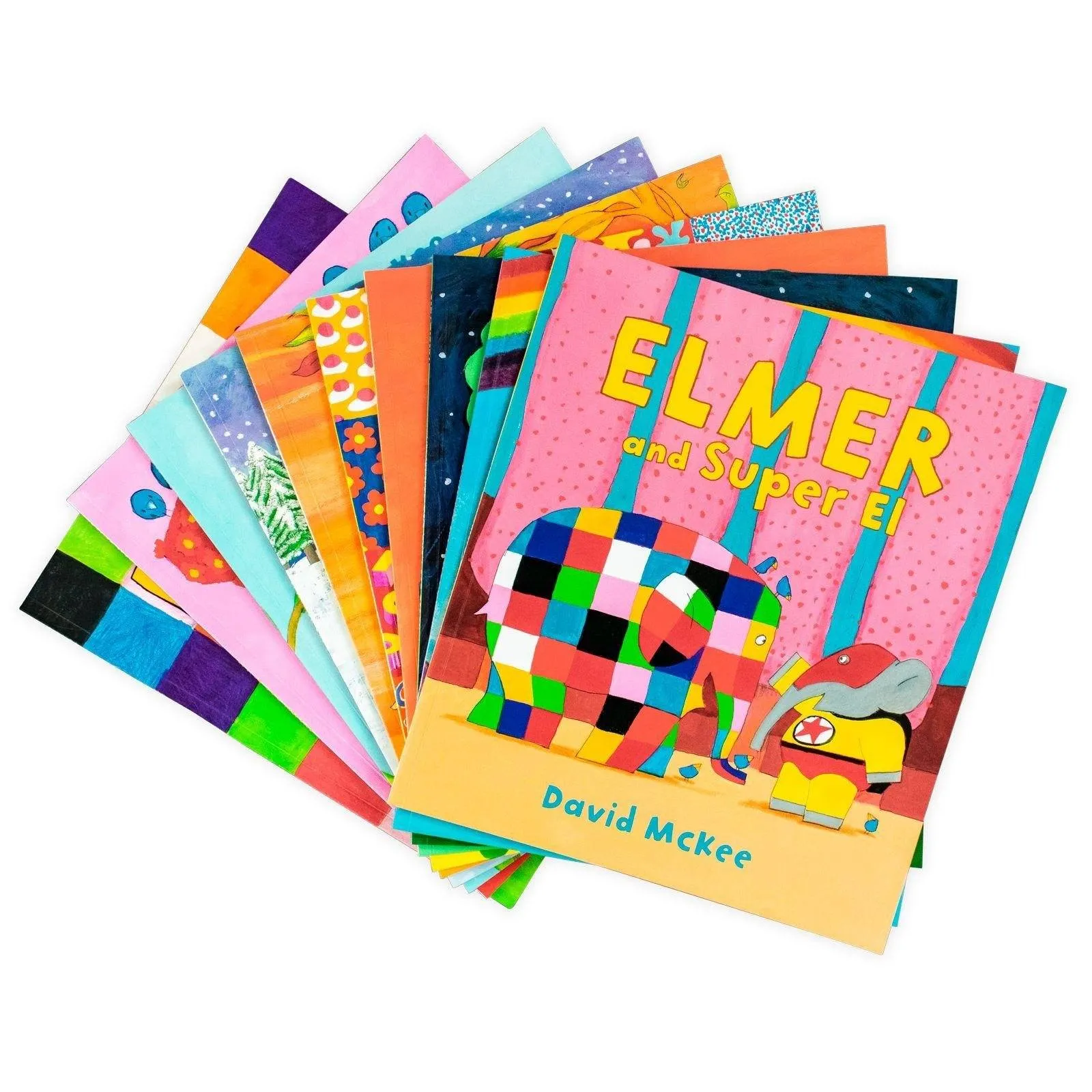 Elmer Children Picture 10 Books Collection Set By David McKee - Ages 0-5 - Paperback