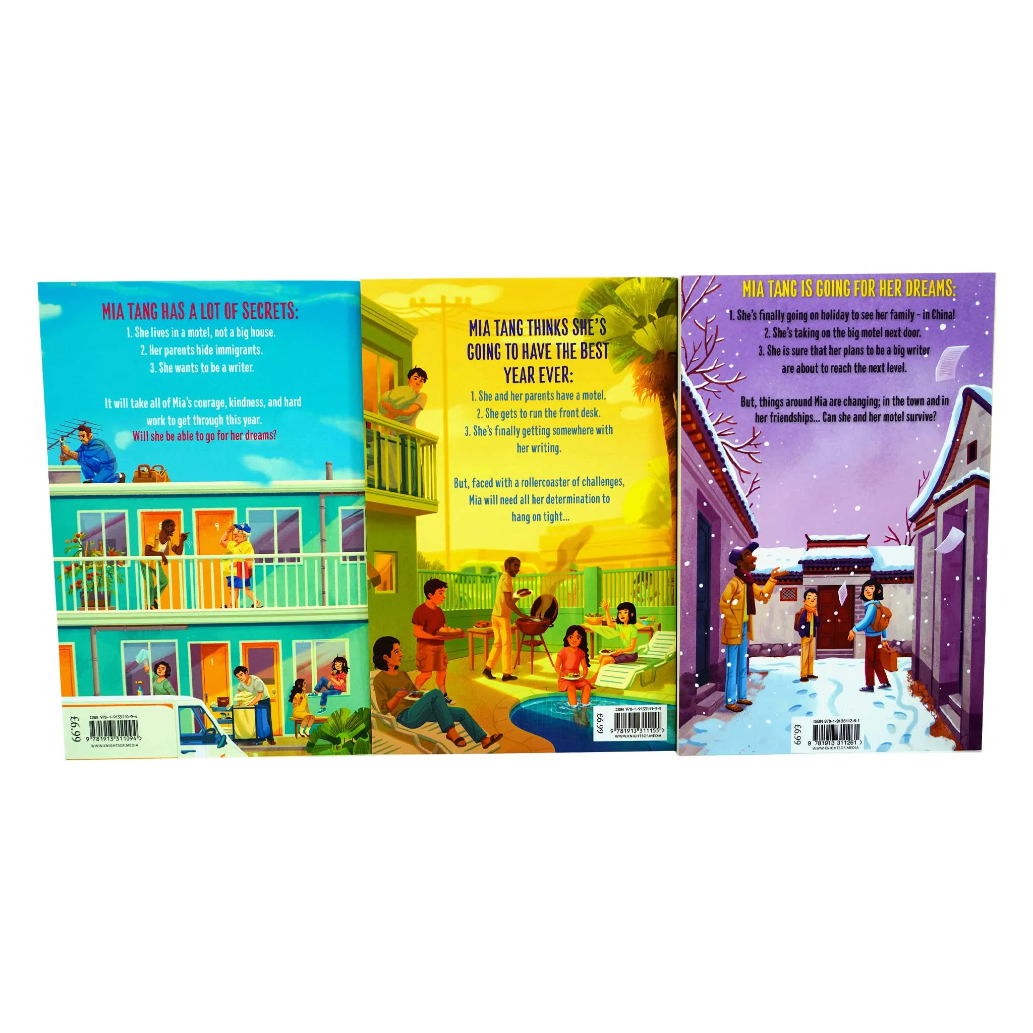 Front Desk Series 3 Books Collection Set By Kelly Yang - Age 9  - Paperback