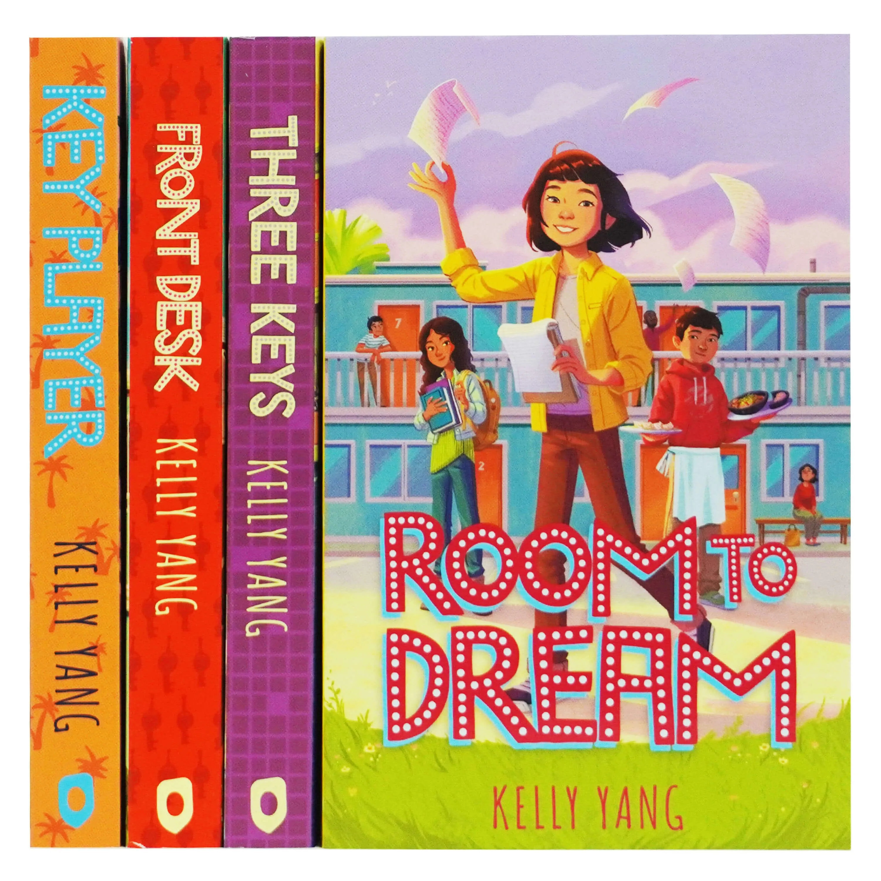 Front Desk Series 4 Books Collection Set By Kelly Yang - Age 9  - Paperback
