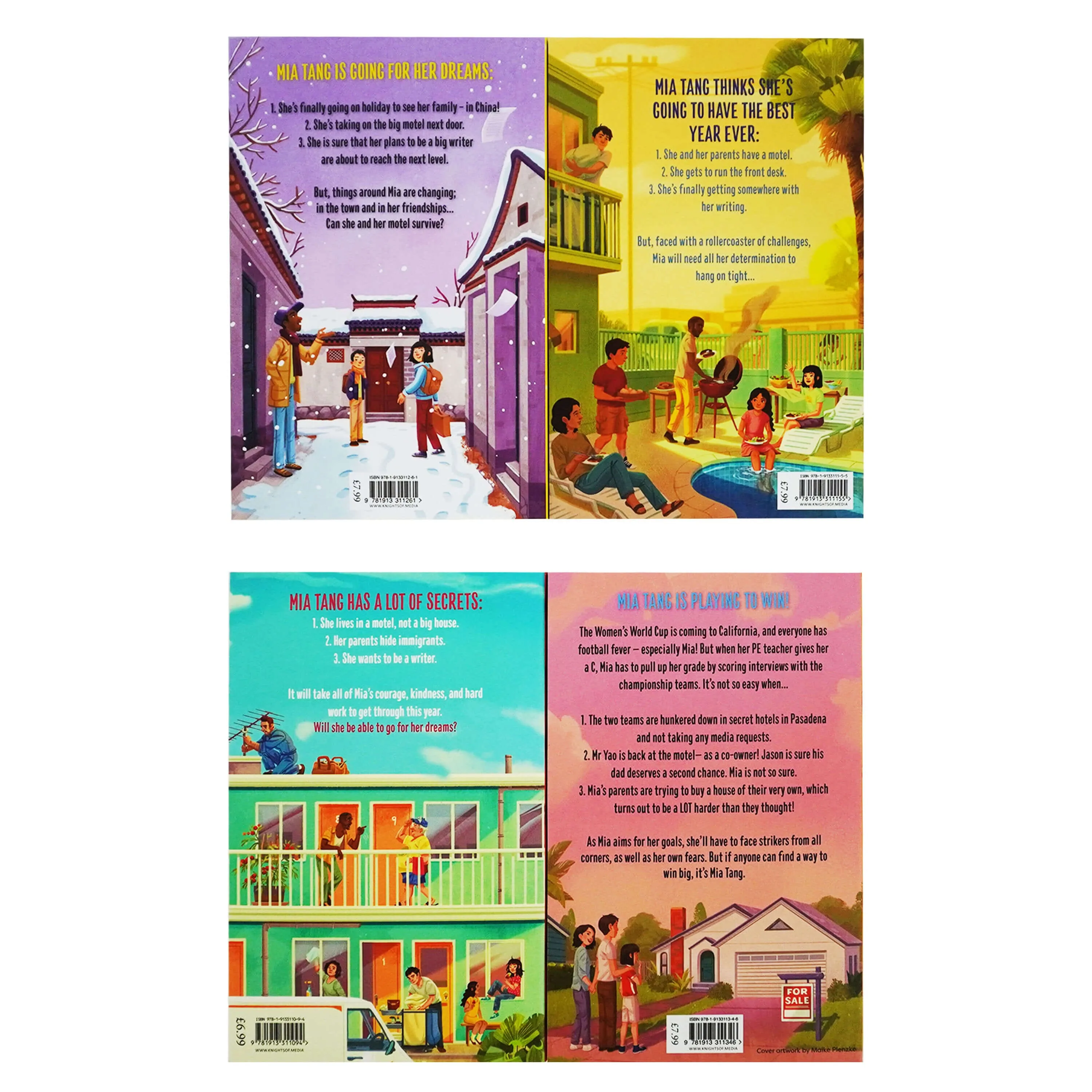 Front Desk Series 4 Books Collection Set By Kelly Yang - Age 9  - Paperback