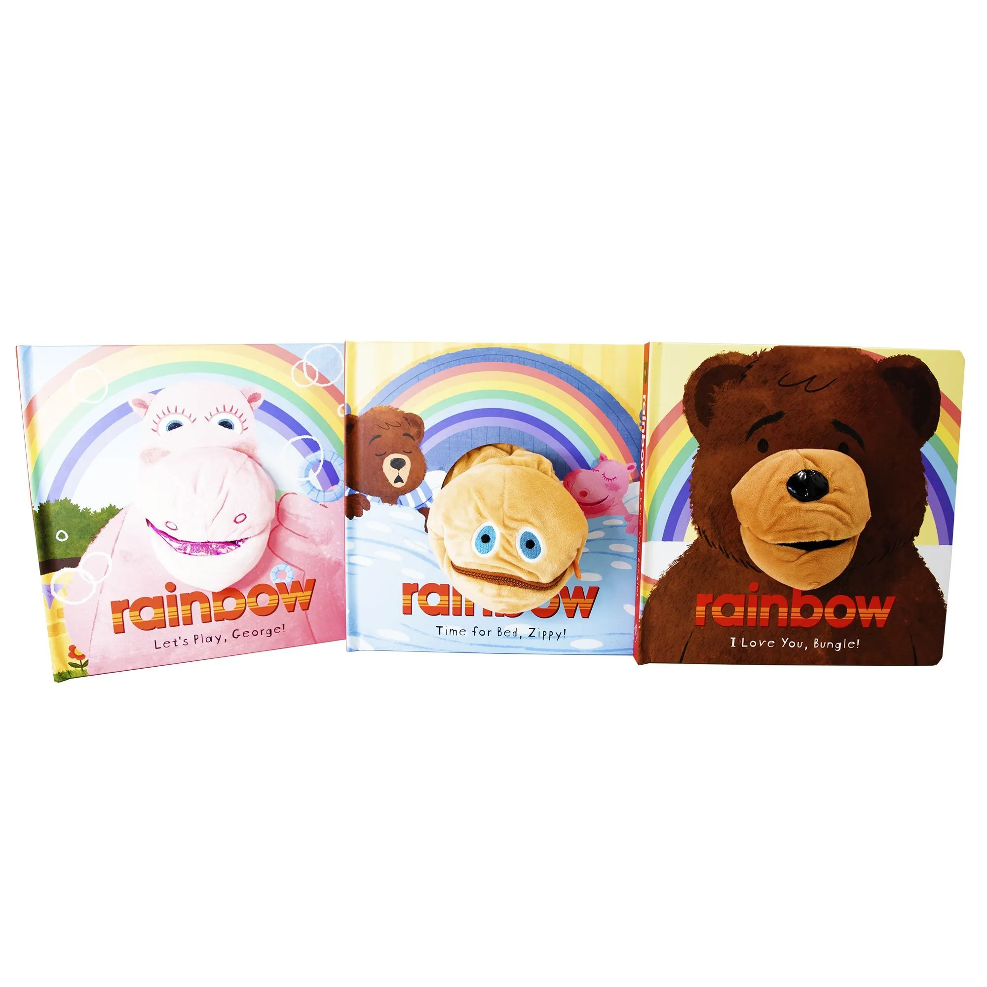 Hand Puppet Fun 3 Books Collection by Kellie Jones - Ages 3-5 - Board Books