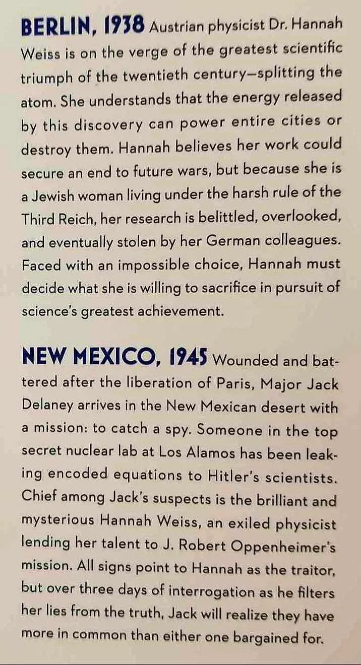HANNAH'S WAR - Jan Eliasberg
