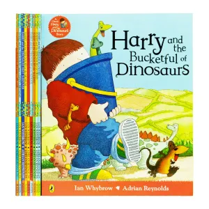 Harry and the Dinosaurs Series By Ian Whybrow: 10 Books Collection Set - Ages 2-7 - Paperback