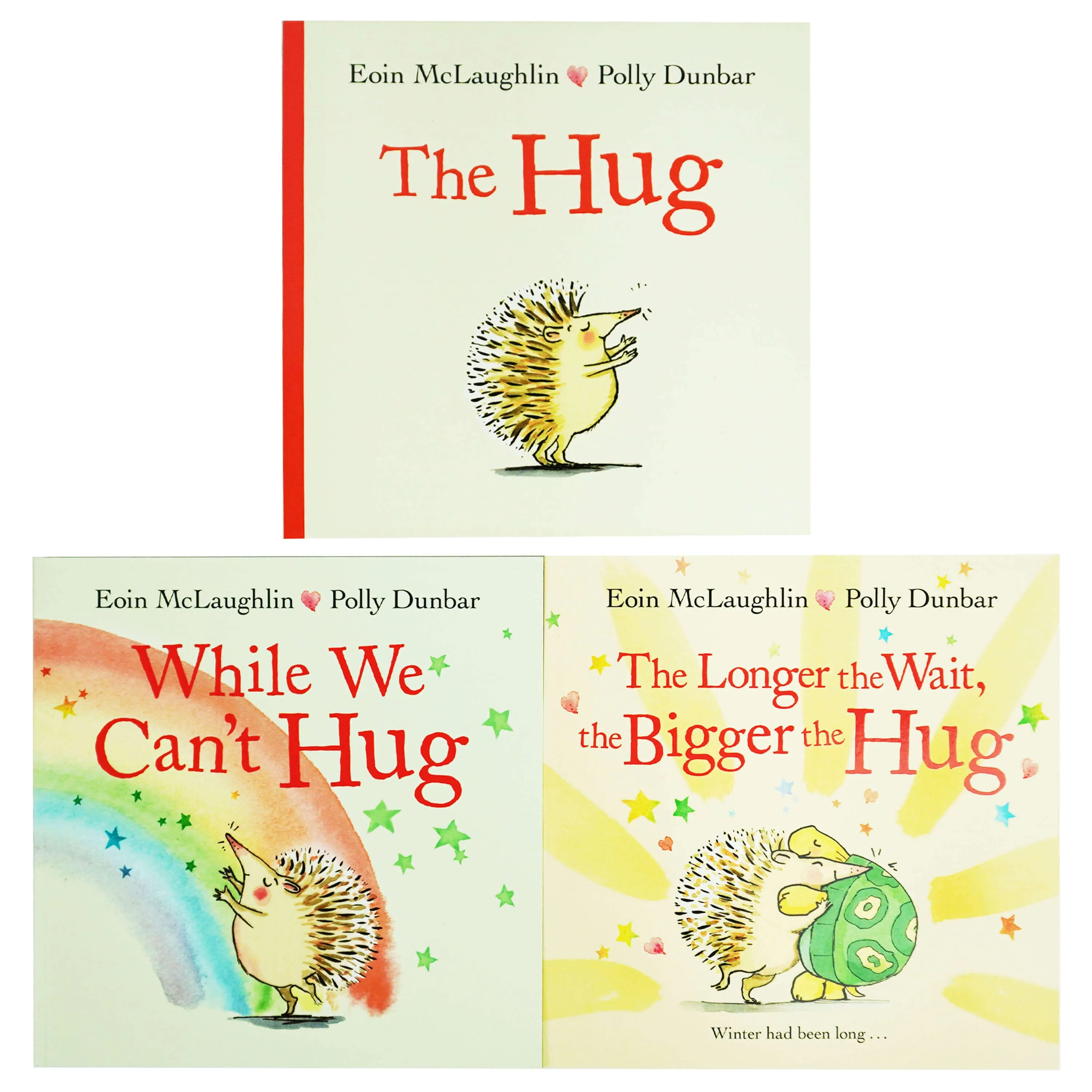 Hedgehog & Friends by Eoin McLaughlin & Polly Dunbar 3 Books Collection Set - Ages 2-8 - Paperback