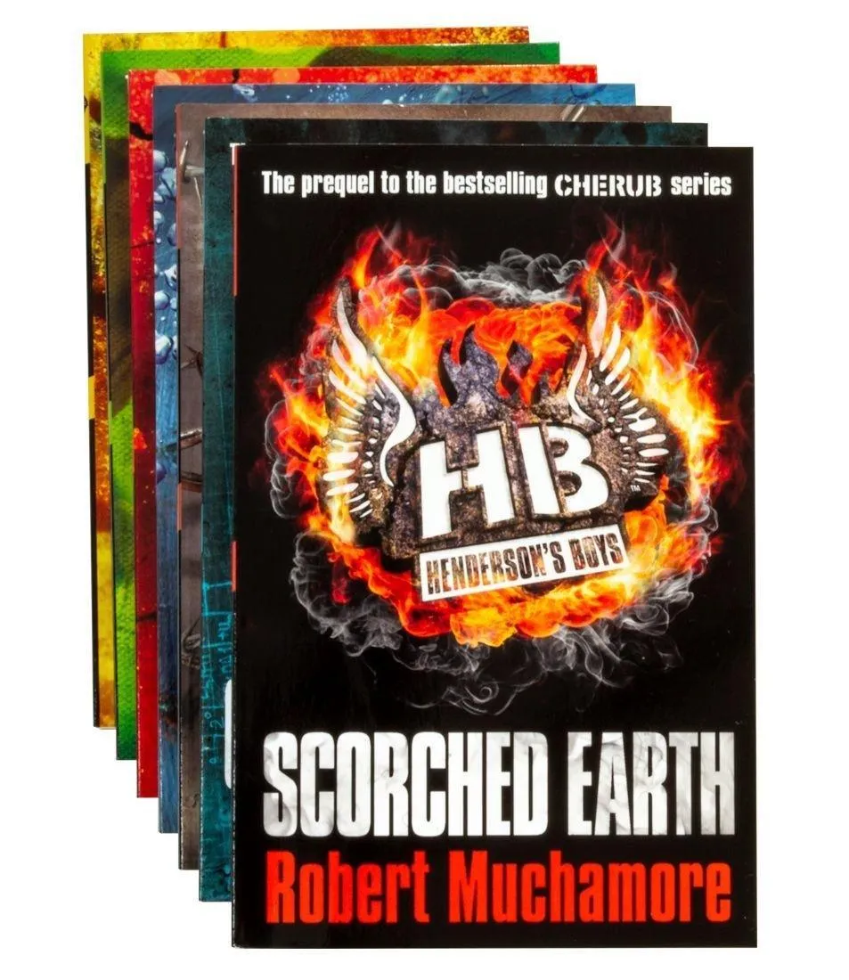 Henderson's Boys 7 Books Collection Box Set By Robert Muchamore - Ages 9-14 - Paperback