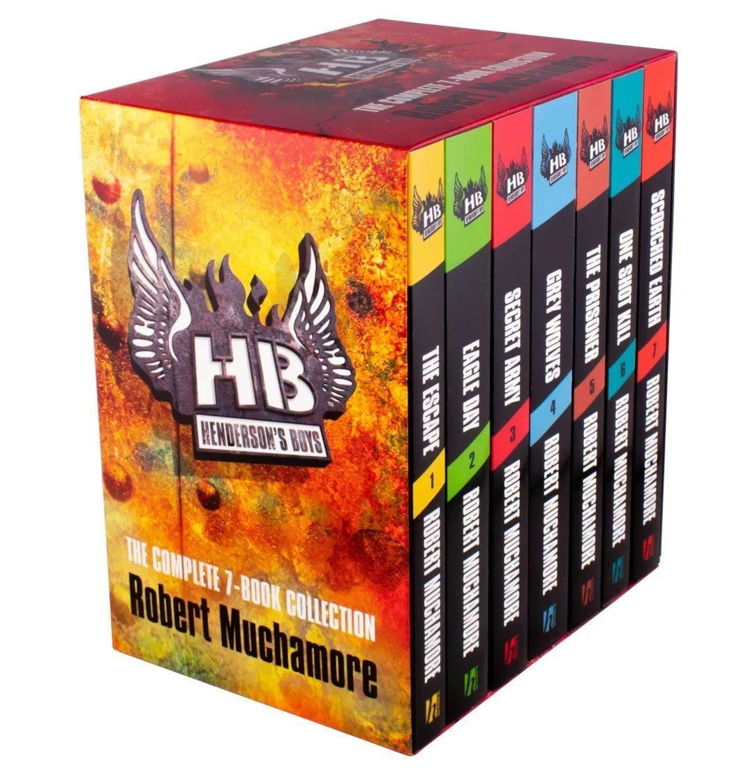 Henderson's Boys 7 Books Collection Box Set By Robert Muchamore - Ages 9-14 - Paperback