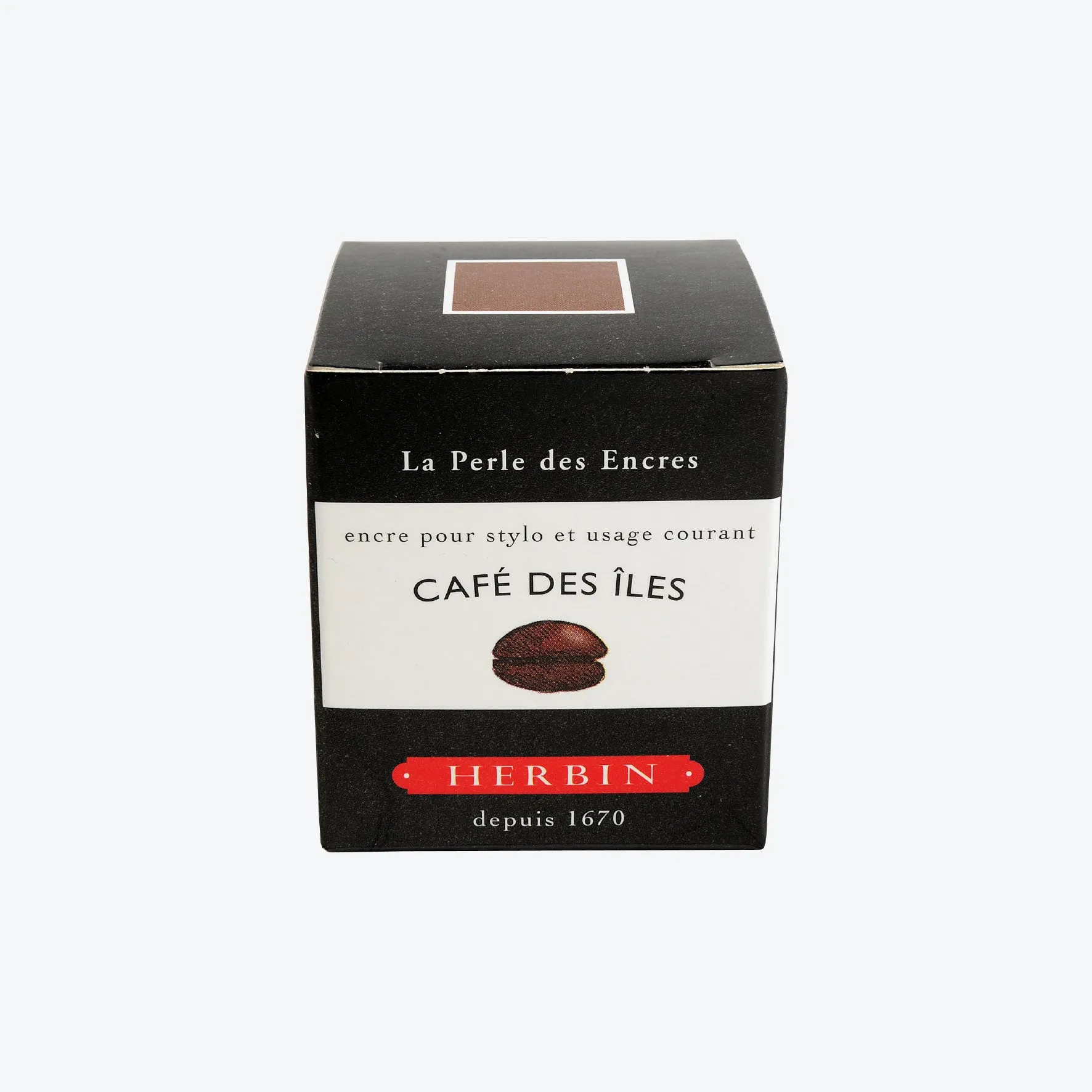 Herbin - Fountain Pen Ink - 30ml - Caf des Iles