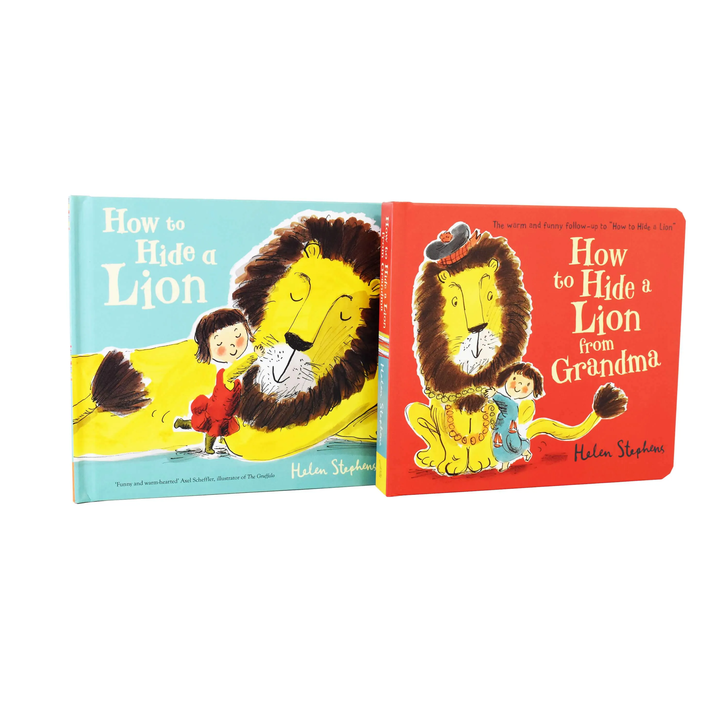 How to Hide a Lion Series 2 Books Collection Set By Helen Stephens - Ages 2-6 - Board Book