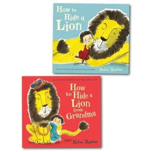 How to Hide a Lion Series 2 Books Collection Set By Helen Stephens - Ages 2-6 - Board Book