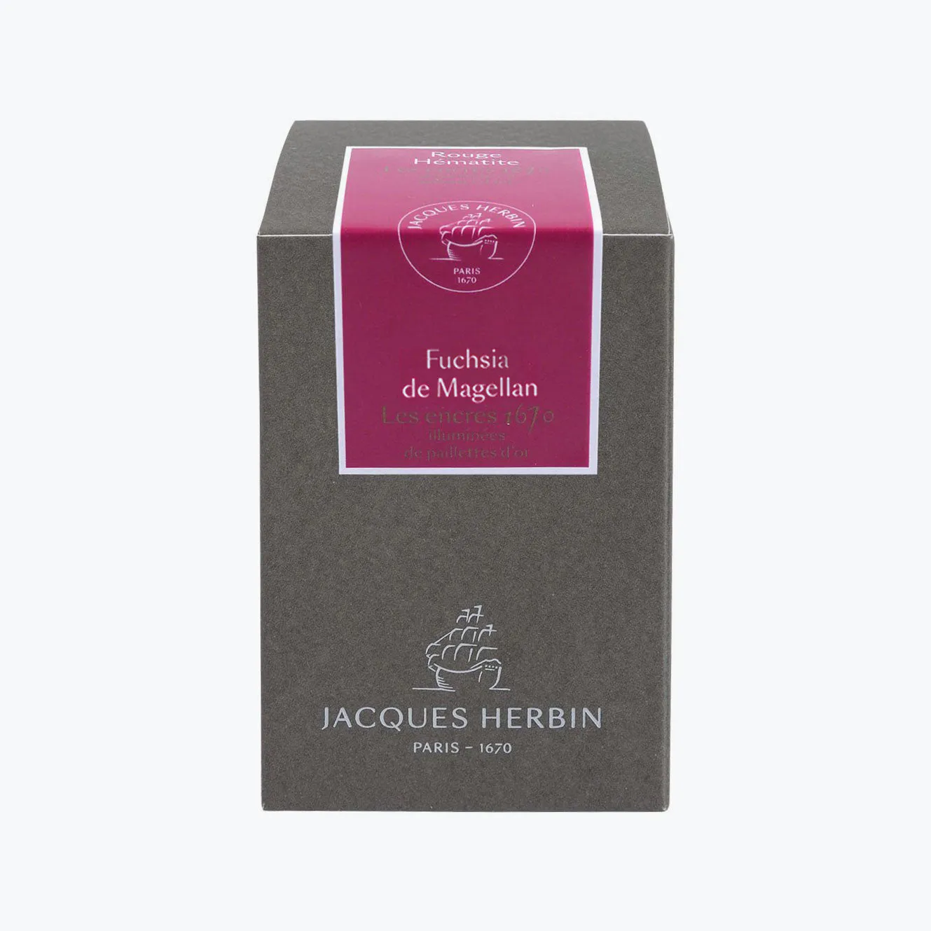 J. Herbin - Fountain Pen Ink - 1670 - Fuchsia de Magellan (Hardy Fuchsia)