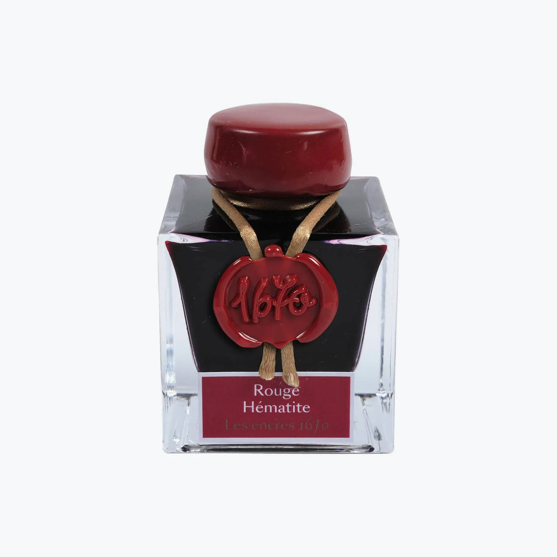 J. Herbin - Fountain Pen Ink - 1670 - Rouge Hmatite (Scarlet Red)