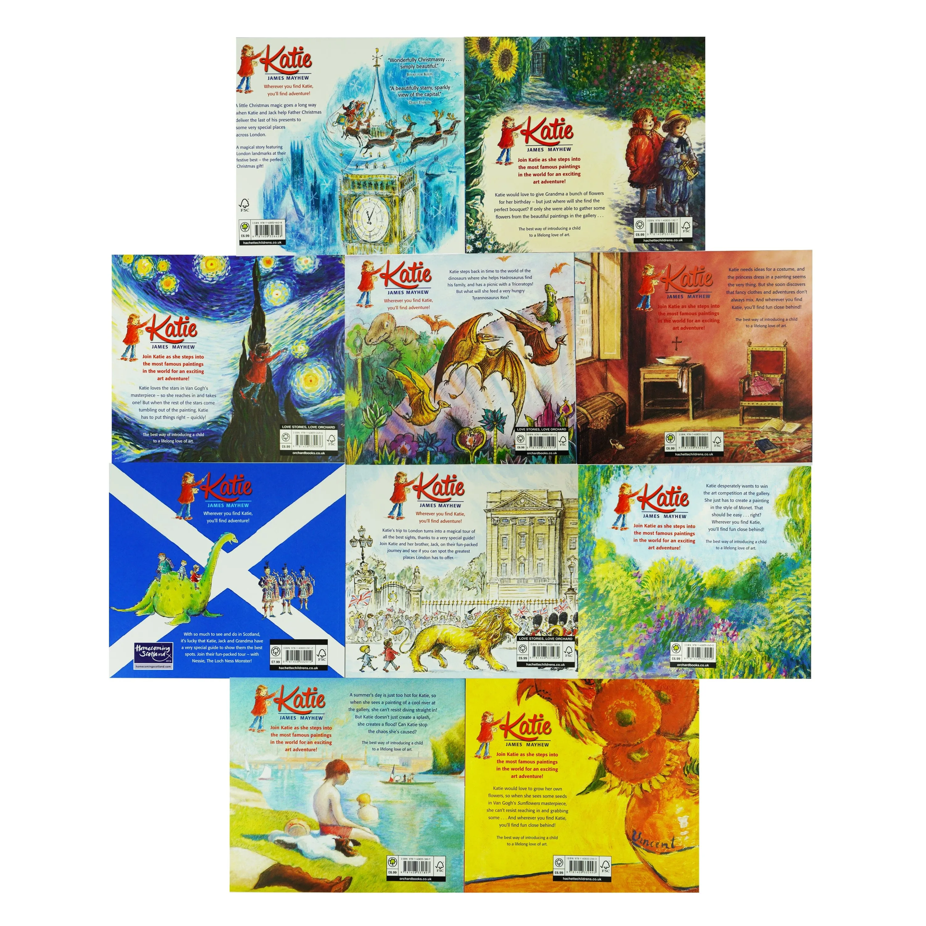 James Mayhew Collection 10 Books Set - Ages 3-8 - Paperback