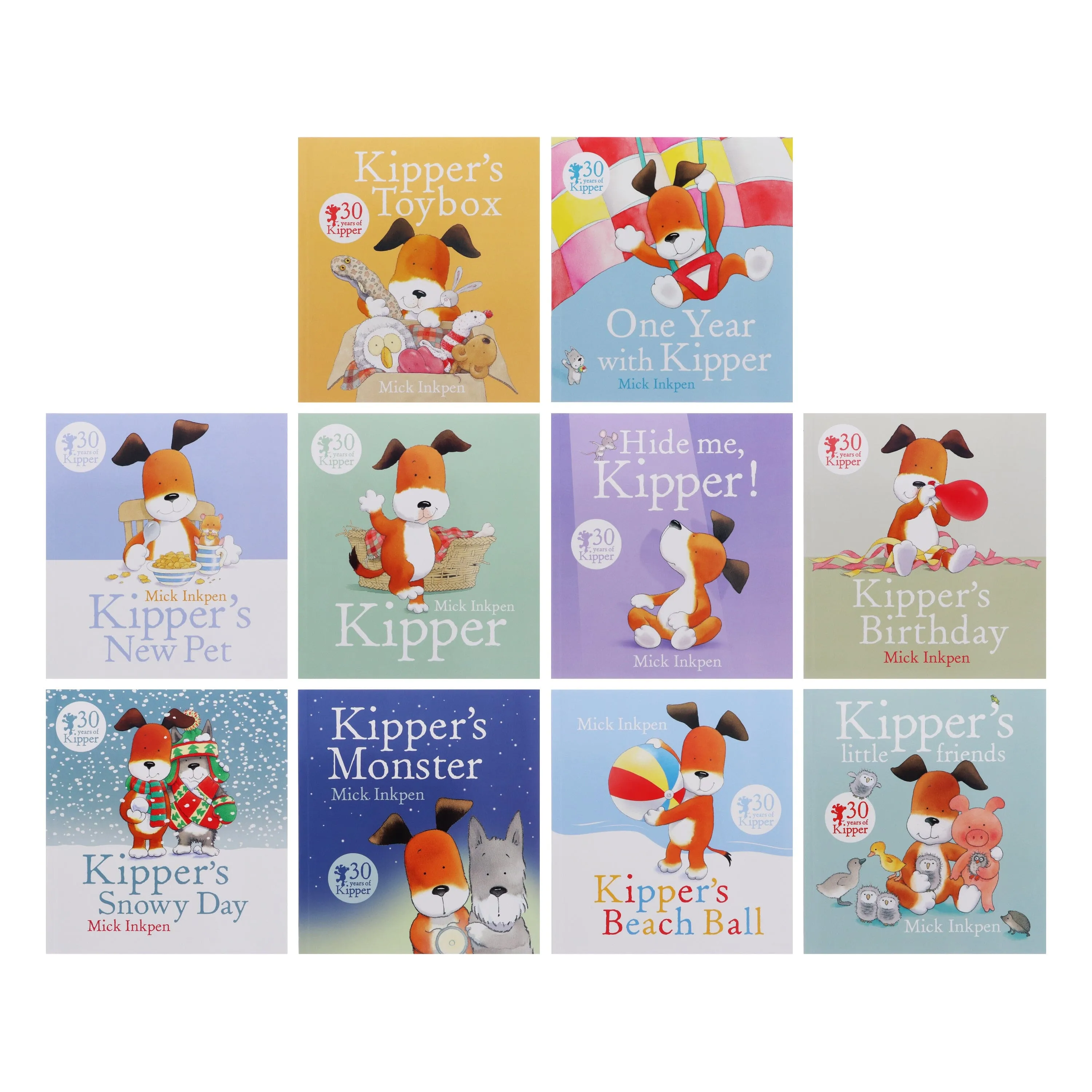 Kipper the Dog Collection 10 Books Set by Mick Inkpen - Ages 3-5 - Paperback