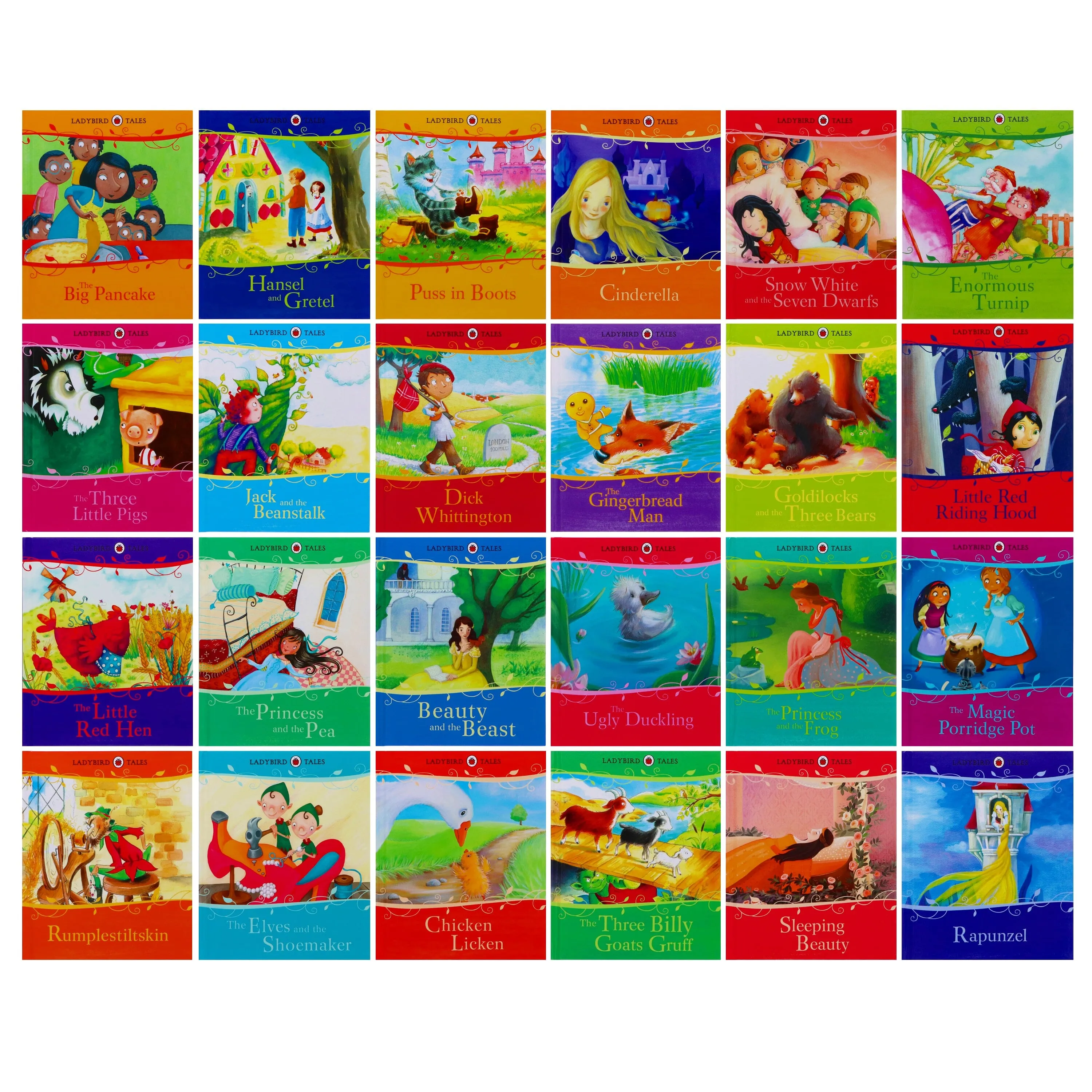 Ladybird Tales My Once Upon A Time Library 24 Books Collection Box Set- Ages 5-7 - Hardback