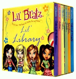 Lil' Bratz Pocket Library 6 Board Books By Ladybird - Ages 0-5 - Board Book