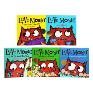 Love Monster Series By Rachel Bright 5 Books Collection Set - Ages 3  - Paperback