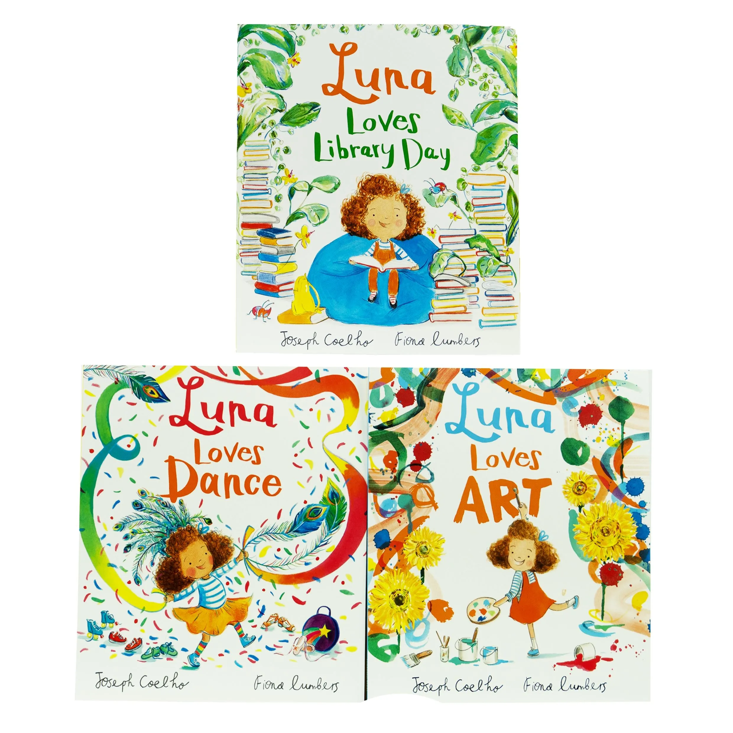 Luna Loves Series By Joseph Coelho: 3 Books Collection Set - Ages 2-6 - Paperback