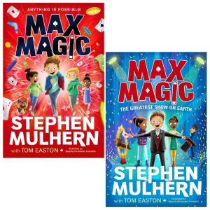 Max Magic Series By Stephen Mulhern And Tom Easton 2 Books Collection Set - Age 7-12 - Paperback