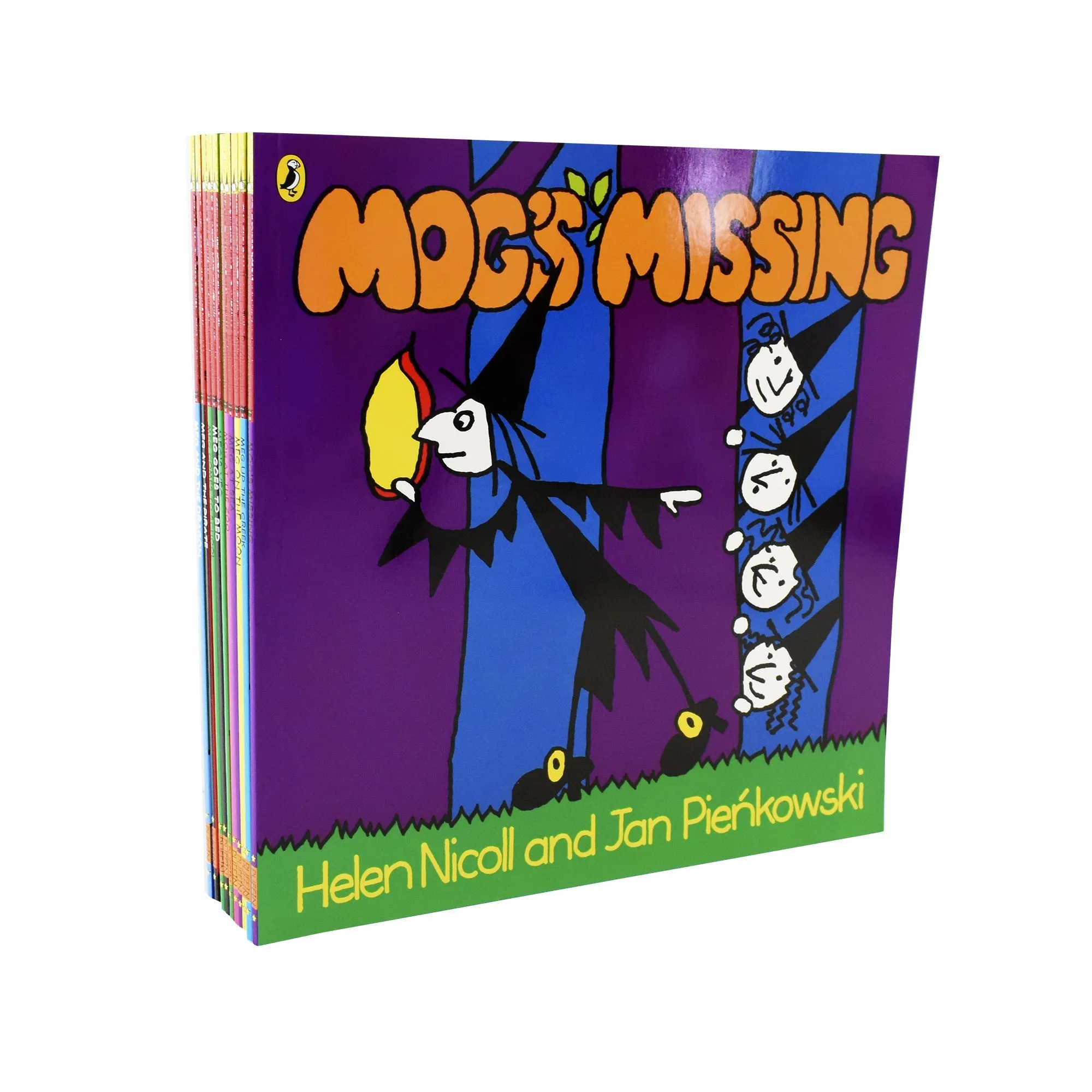 Meg & Mog by Helen Nicoll & Jan Pienkowski 10 Books Box Set - Age 2  - Paperback