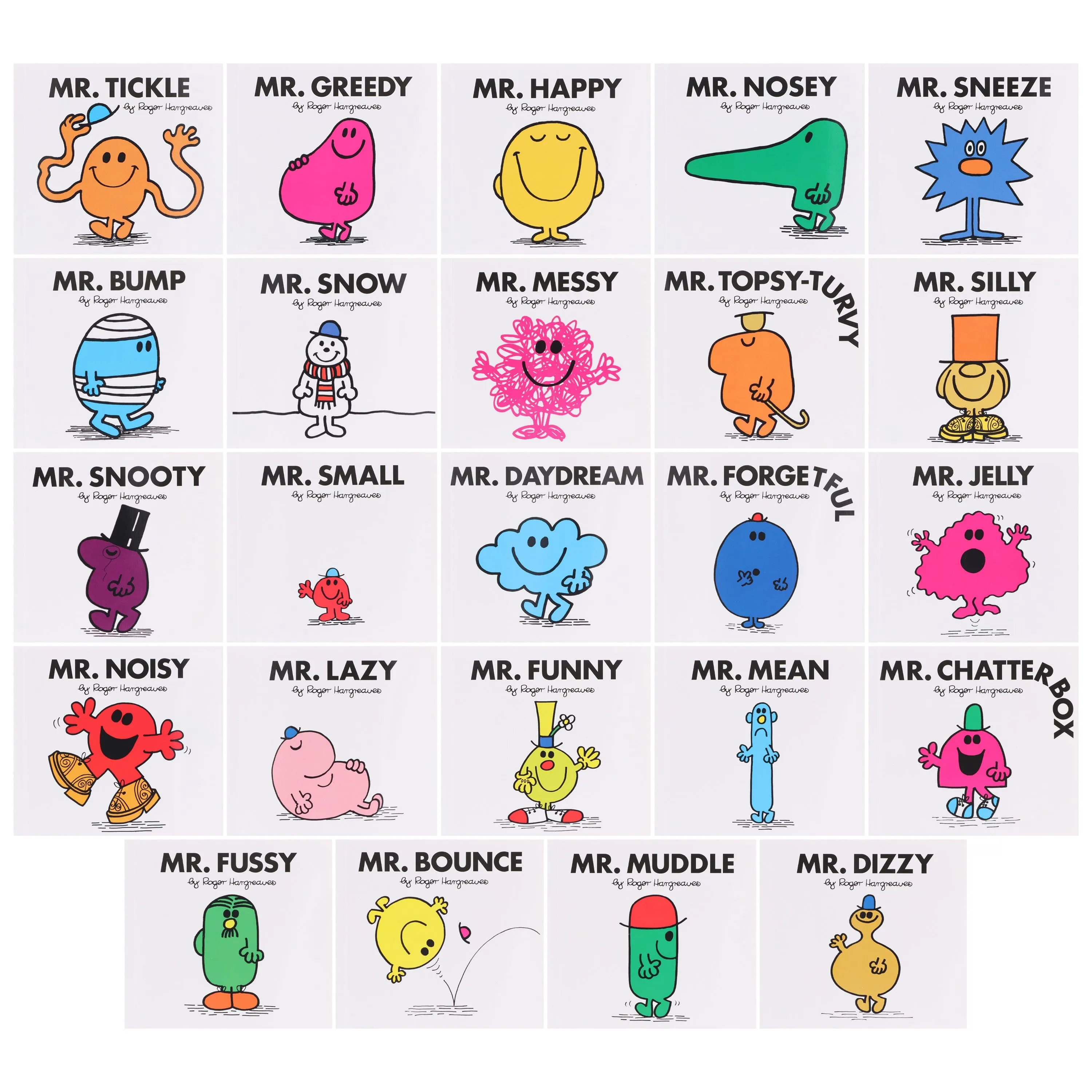 Mr Men My Complete Collection 48 Books Set By Roger Hargreaves - Ages 5-7 - Paperback