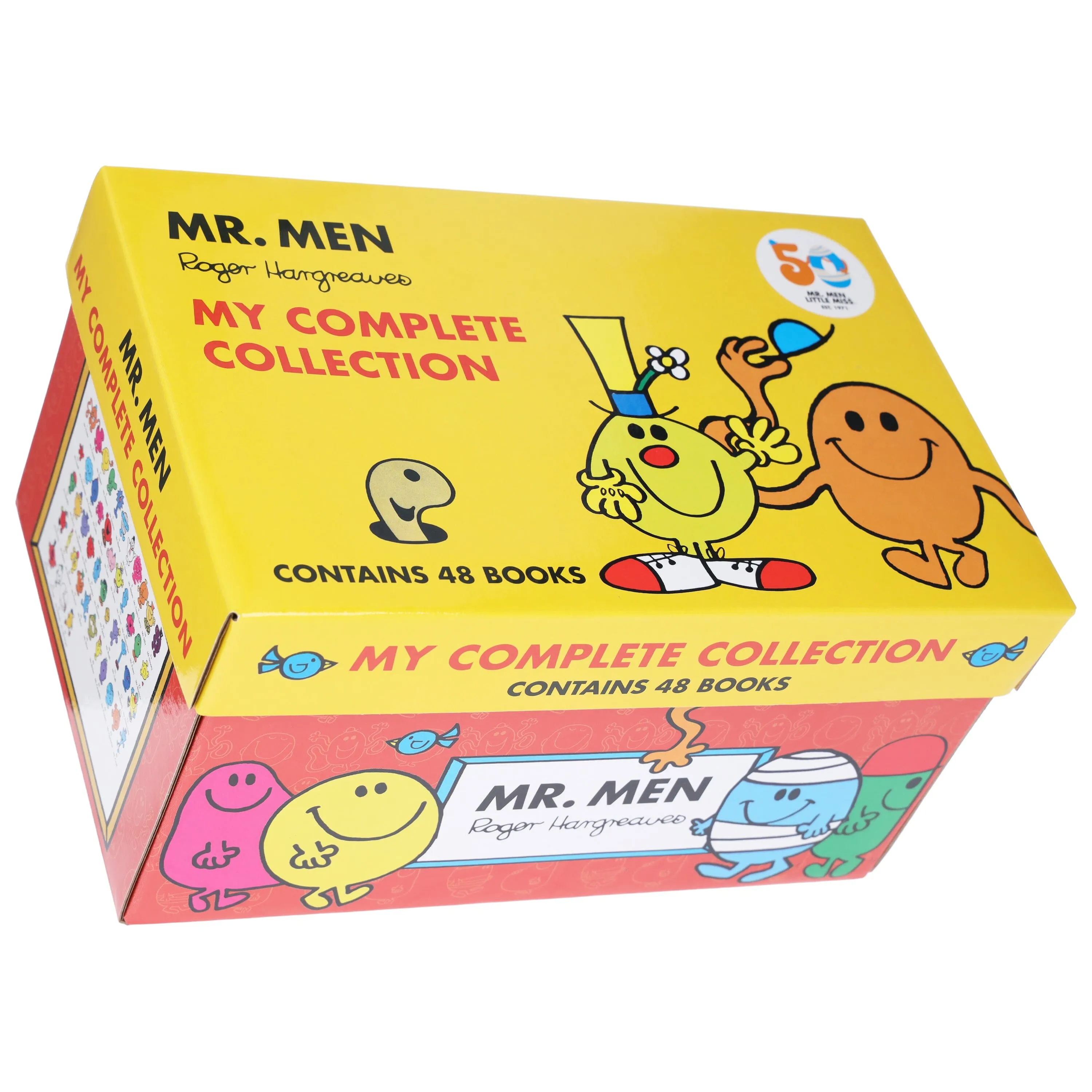 Mr Men My Complete Collection 48 Books Set By Roger Hargreaves - Ages 5-7 - Paperback