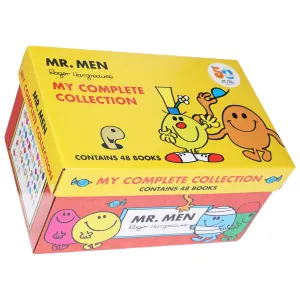 Mr Men My Complete Collection 48 Books Set By Roger Hargreaves - Ages 5-7 - Paperback