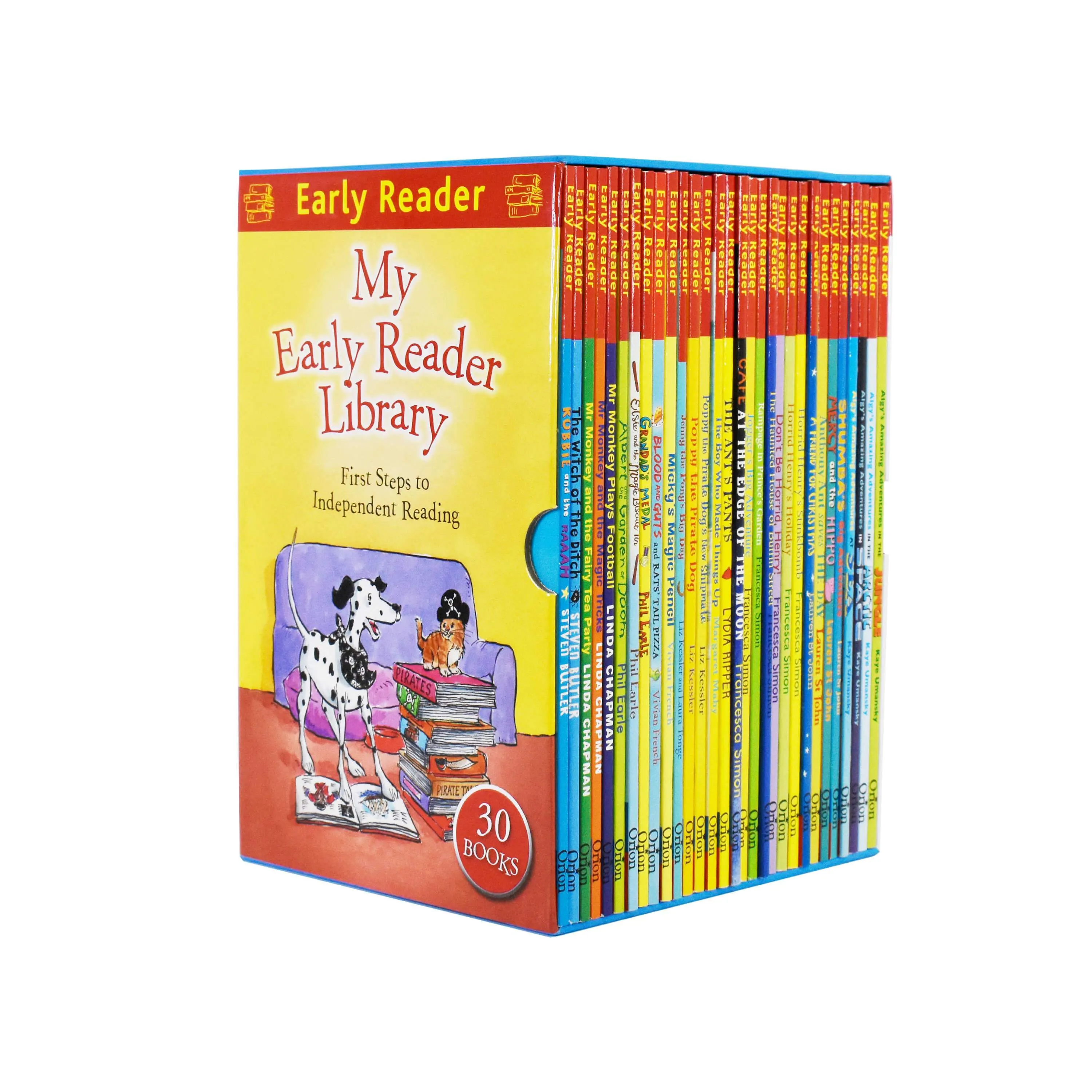 My Early Reader Library Collection 30 Books Box Set for Independent Reading colour illustrations - Age 5-7 - Paperback